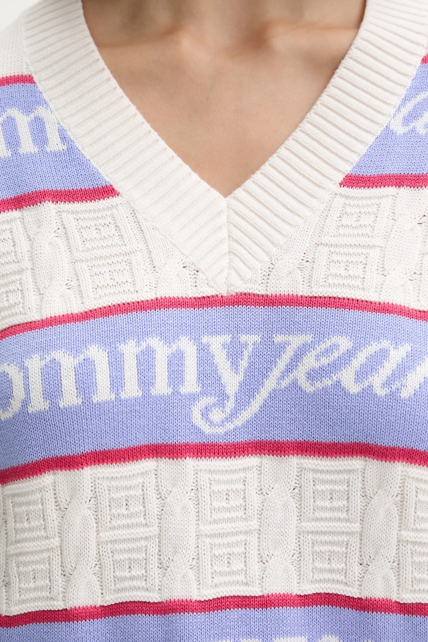 Βαμβακερό πουλόβερ Tommy Jeans