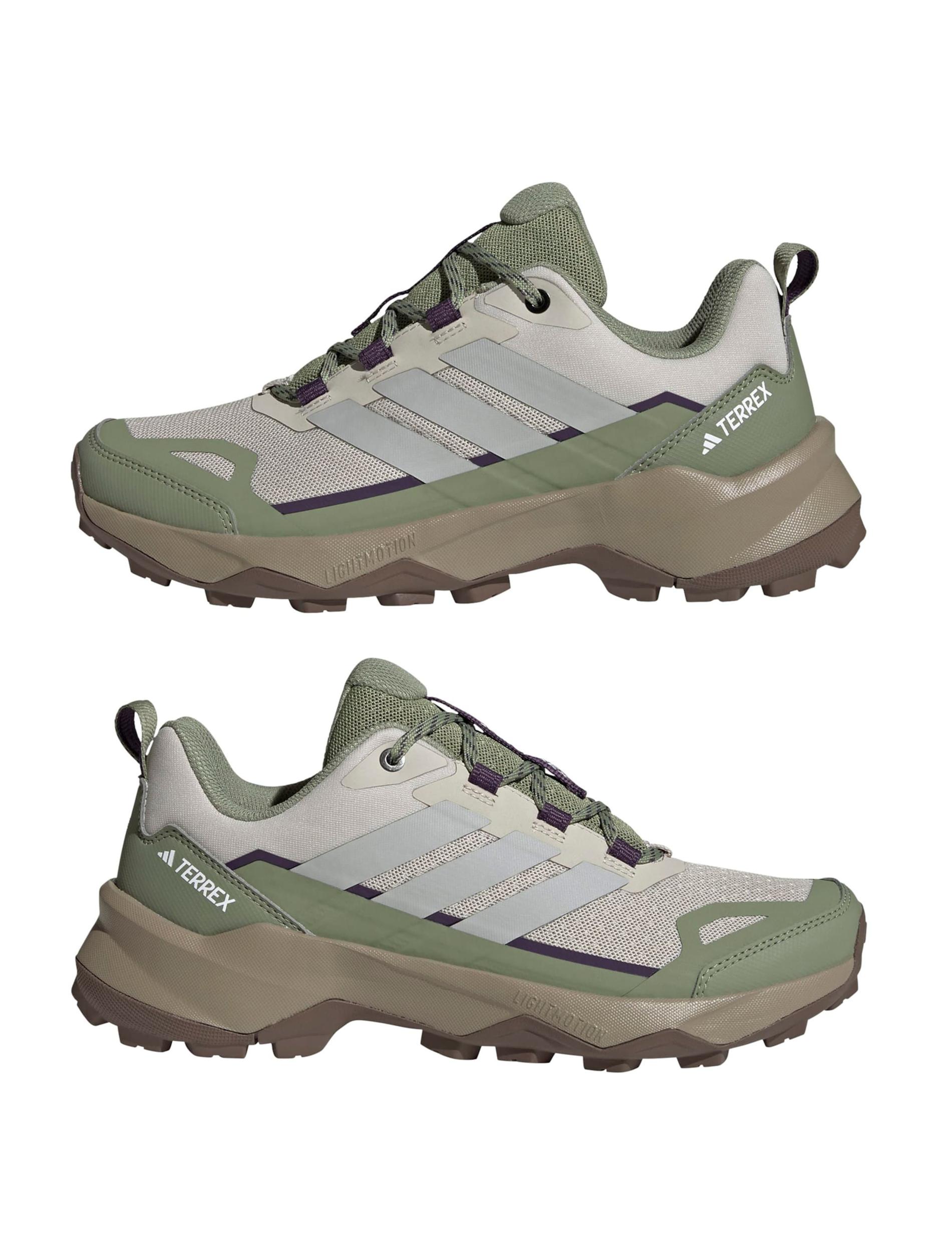 ADIDAS TERREX Χαμηλό παπούτσι 'SKYCHASER AX5' γκριζομπέζ / χακί / μαύρο / λευκό