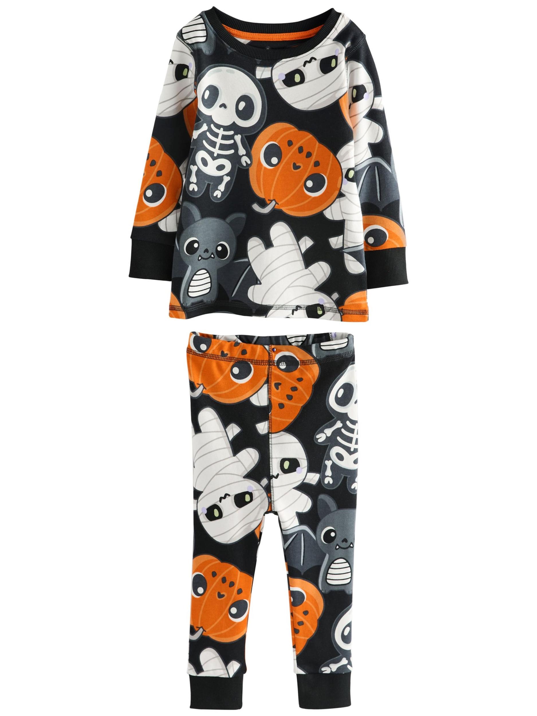 Next Πιτζάμα καφέ / μαύρο / λευκό