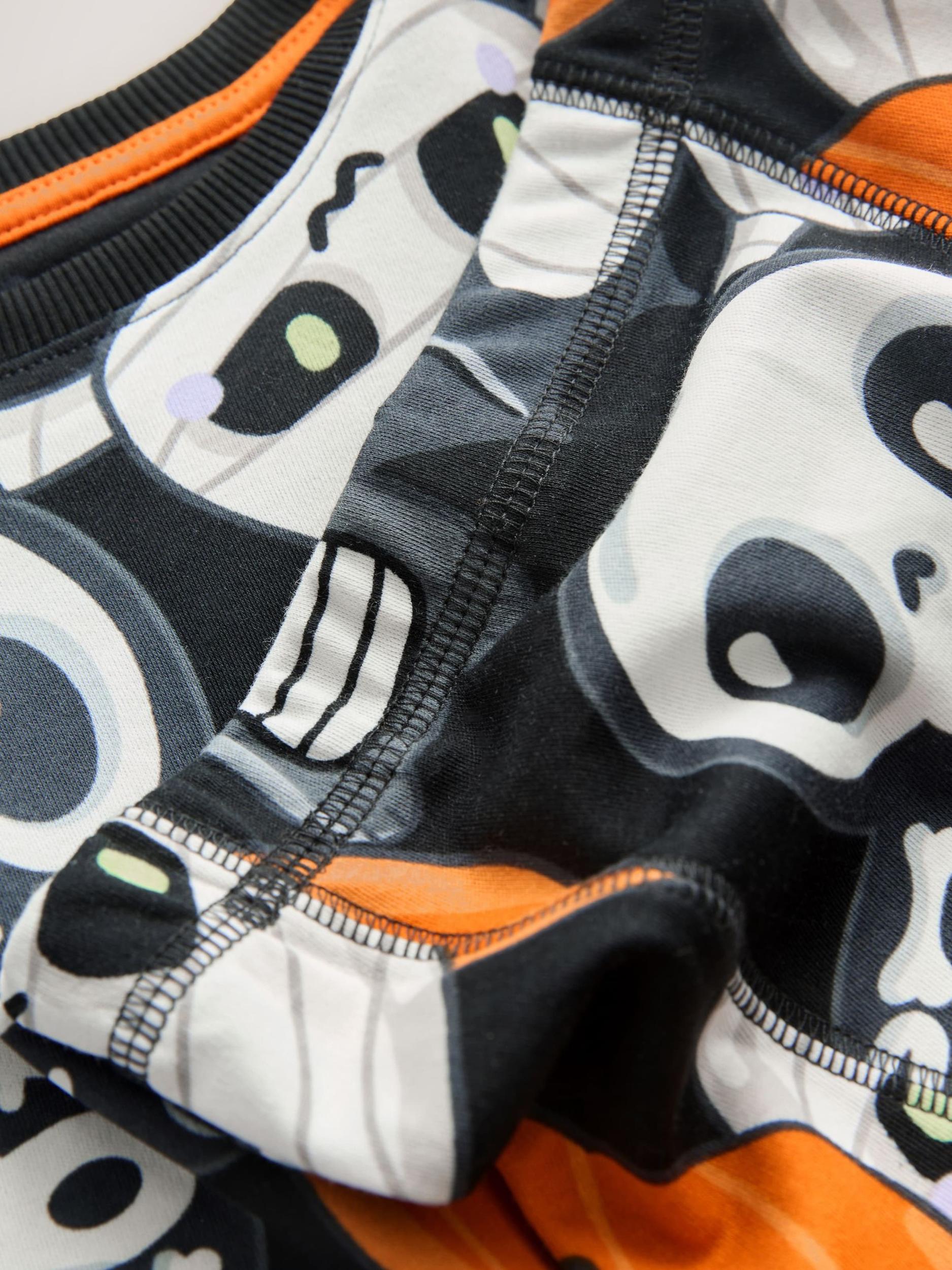 Next Πιτζάμα καφέ / μαύρο / λευκό