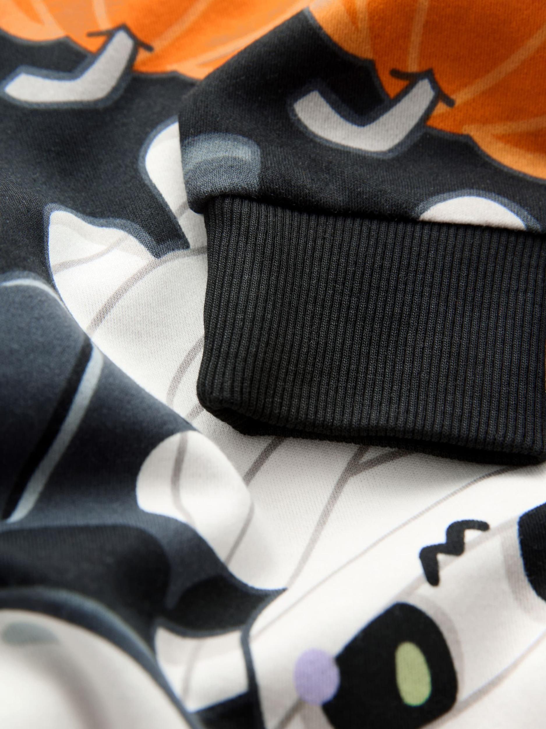 Next Πιτζάμα καφέ / μαύρο / λευκό