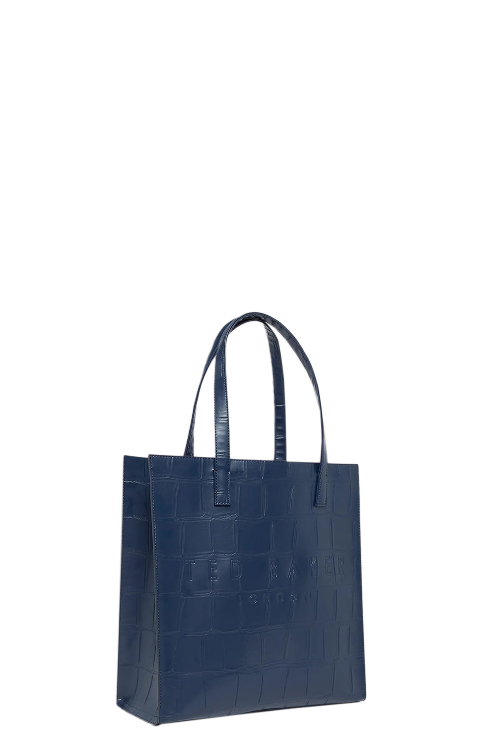 TED BAKER Τσαντα Croccon Croc Effect Large Icon 281631 navy
