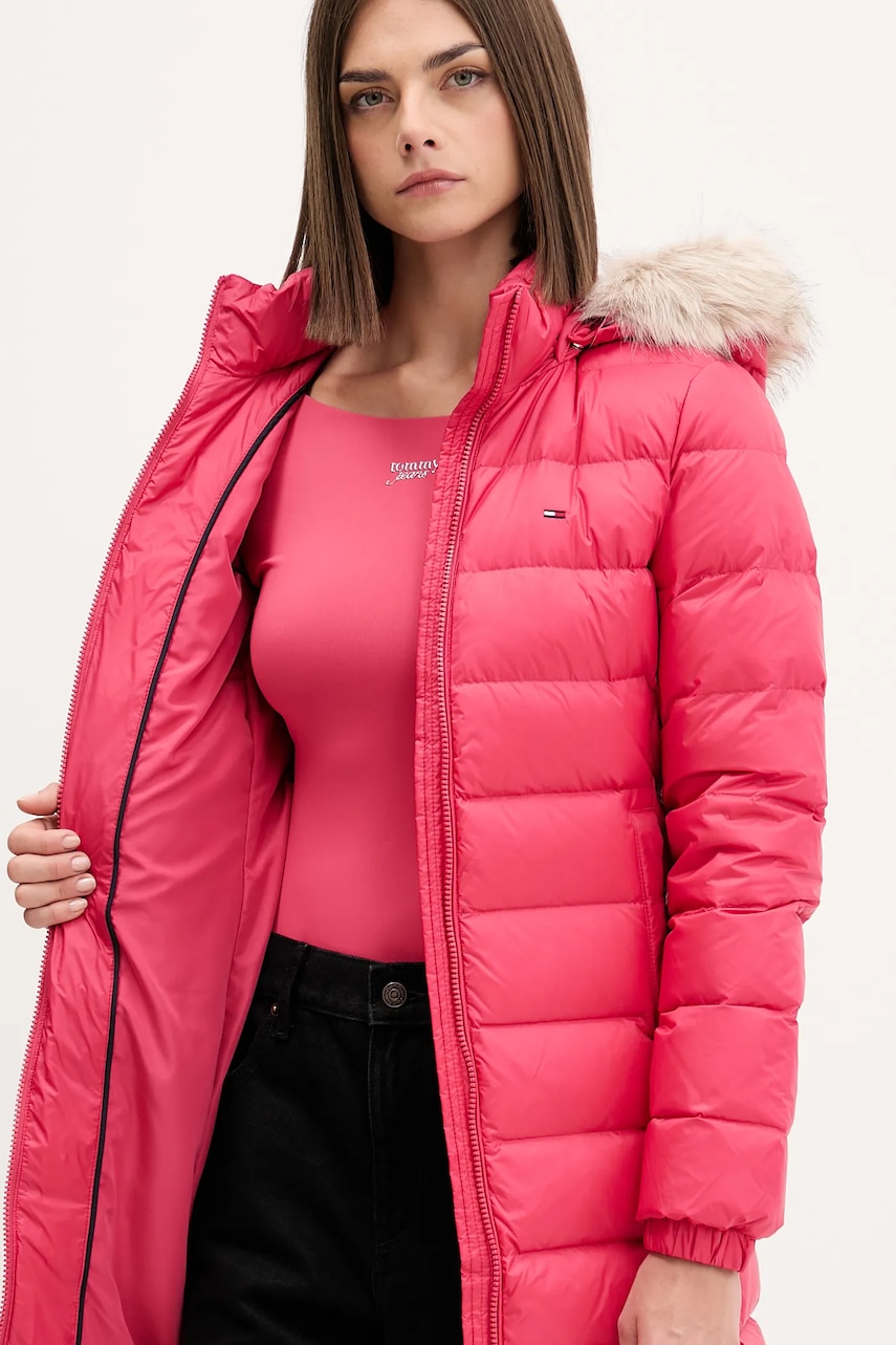 Μπουφάν με επένδυση από πούπουλα Tommy Jeans