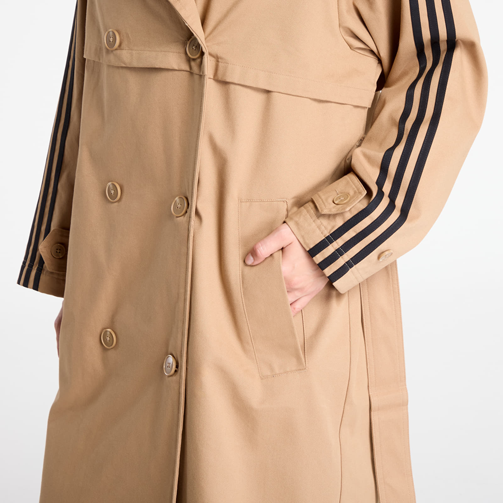 adidas Originals Μπουφάν adidas Adicolor Trench Coat Twill Cardboard L