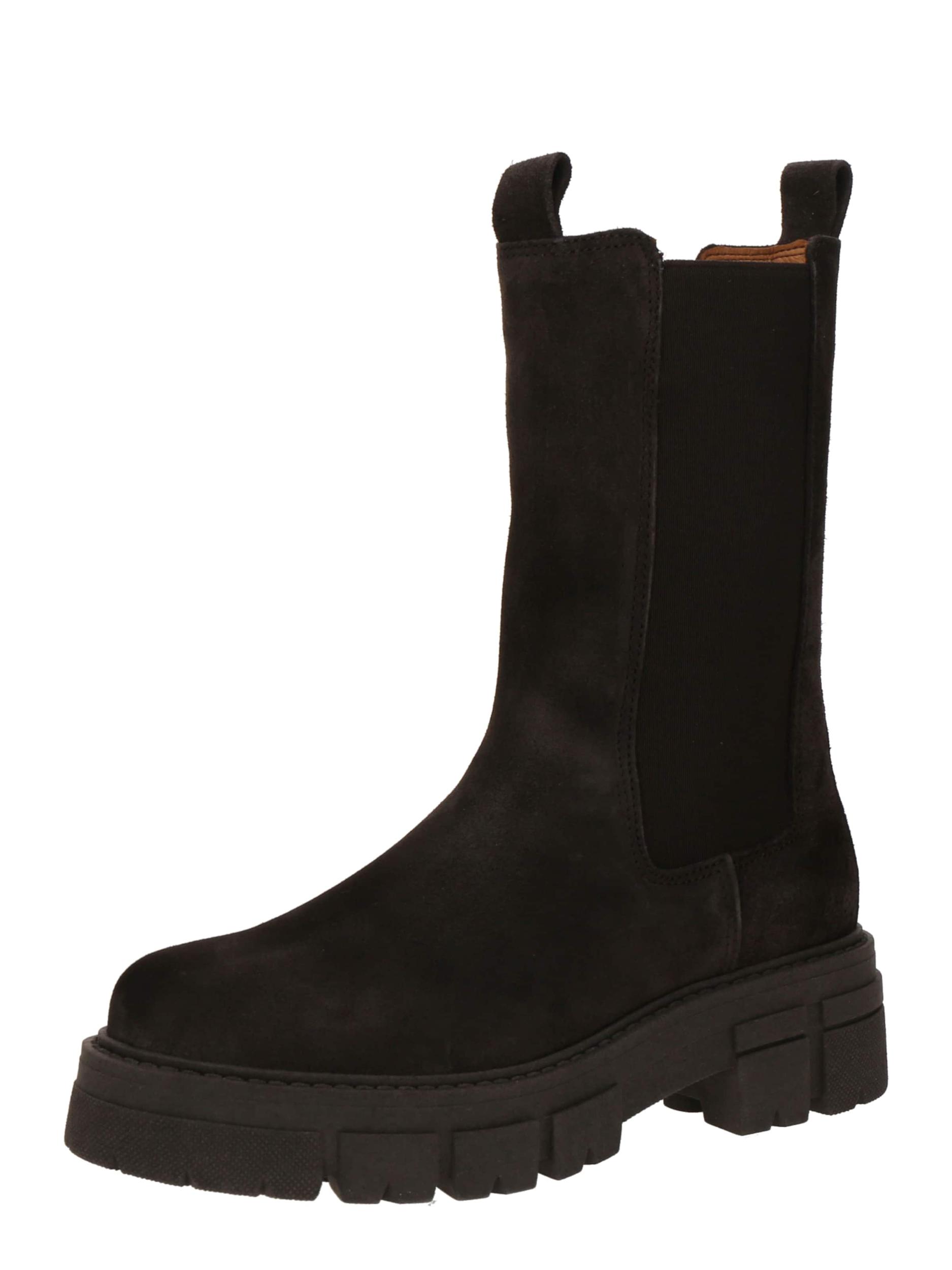 Apple of Eden Μπότες chelsea 'CHER' σκούρο καφέ