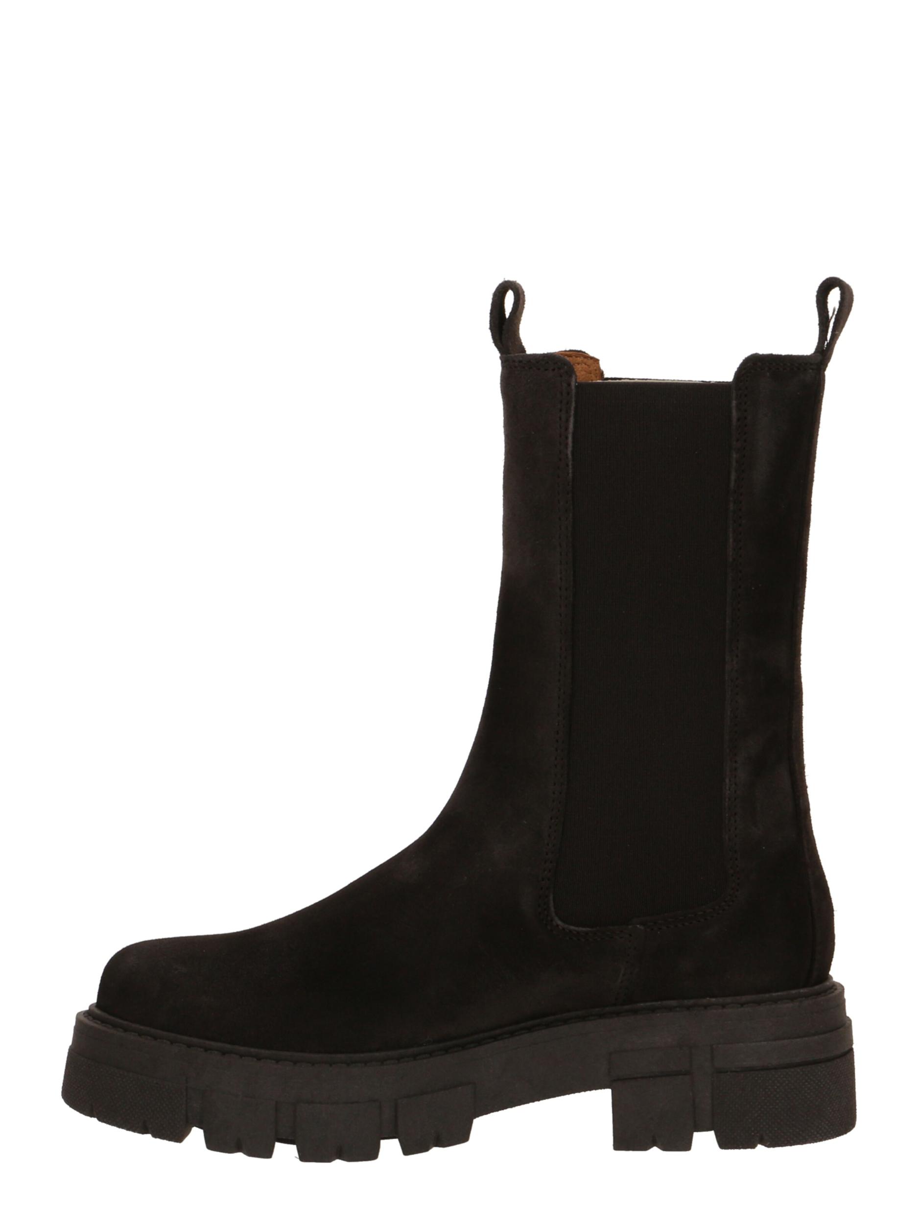 Apple of Eden Μπότες chelsea 'CHER' σκούρο καφέ