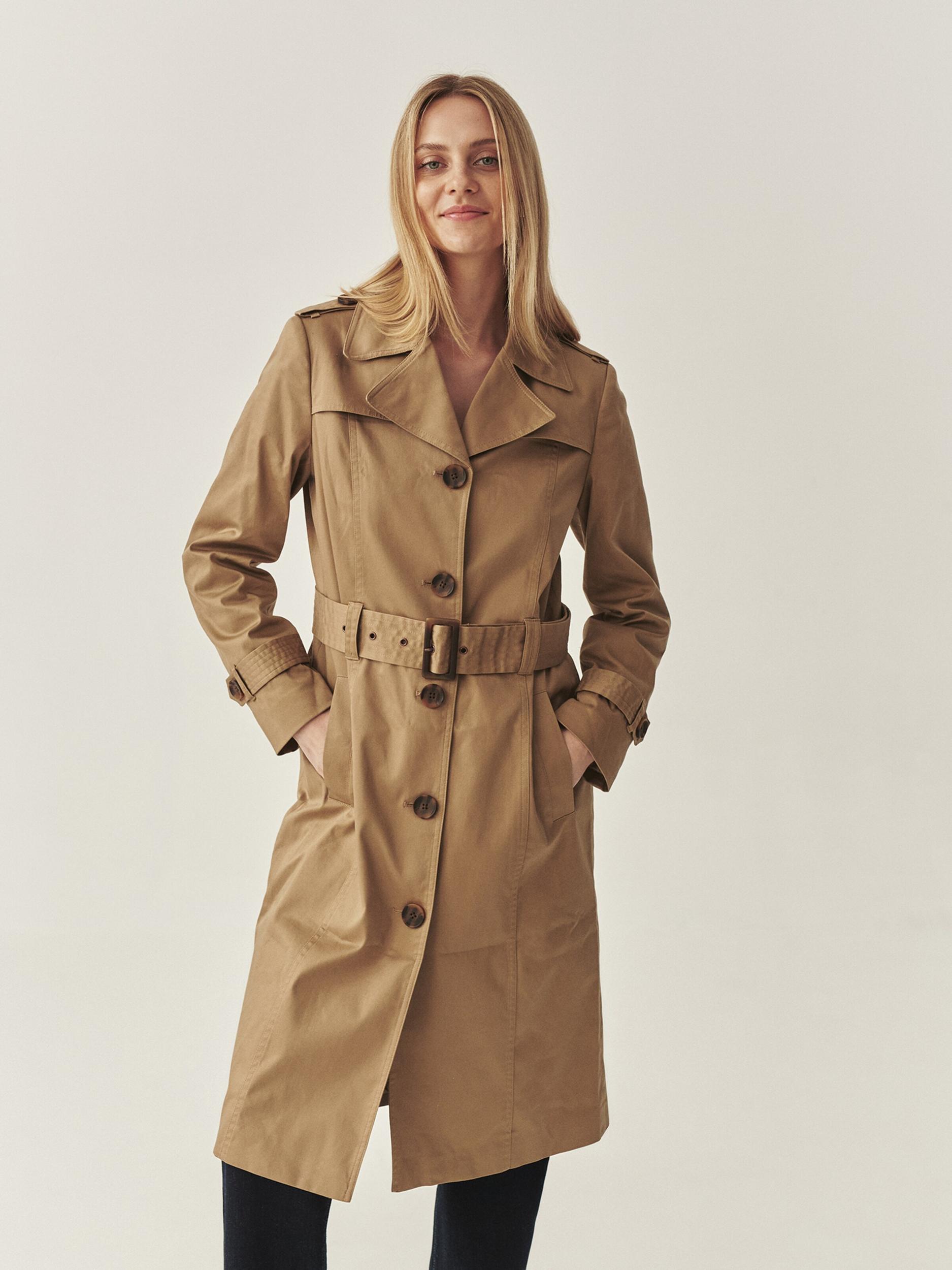 TATUUM Ανοιξιάτικο και φθινοπωρινό παλτό 'RIVA' μπεζ