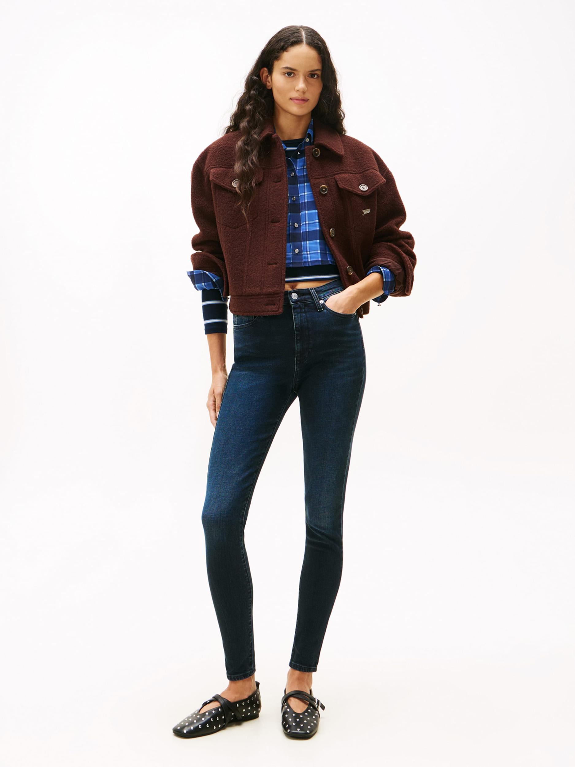 Tommy Jeans Τζιν 'SYLVIA' σκούρο μπλε