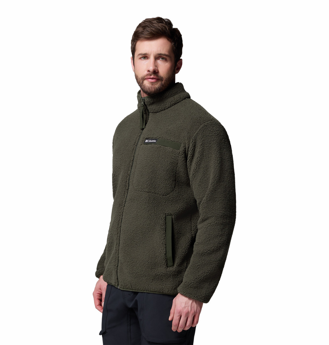 Columbia Ανδρική Ζακέτα Rugged Ridge Full Zip Sherpa Fleece Jacket 2135481-366 Πράσινο