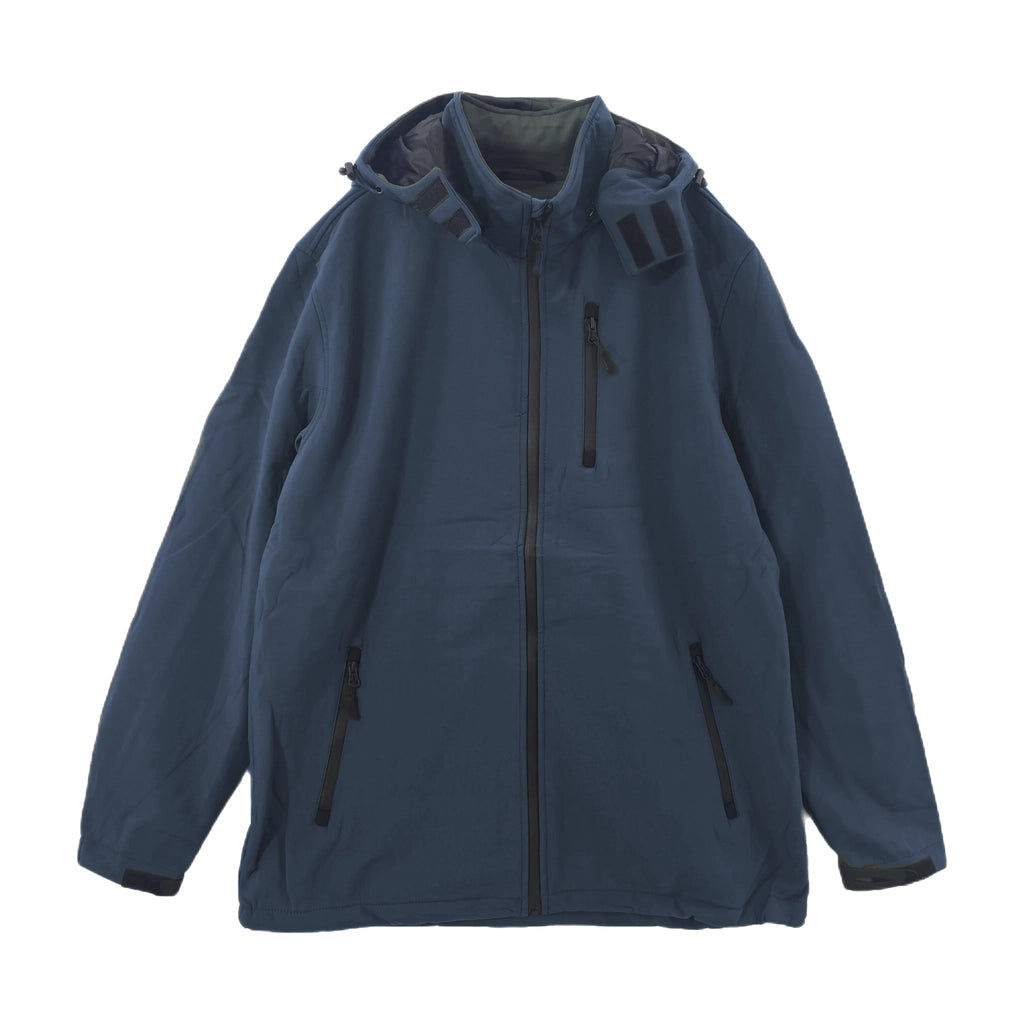 ustyle Ανδρικό μπουφάν με fleece Μπλε US-3653