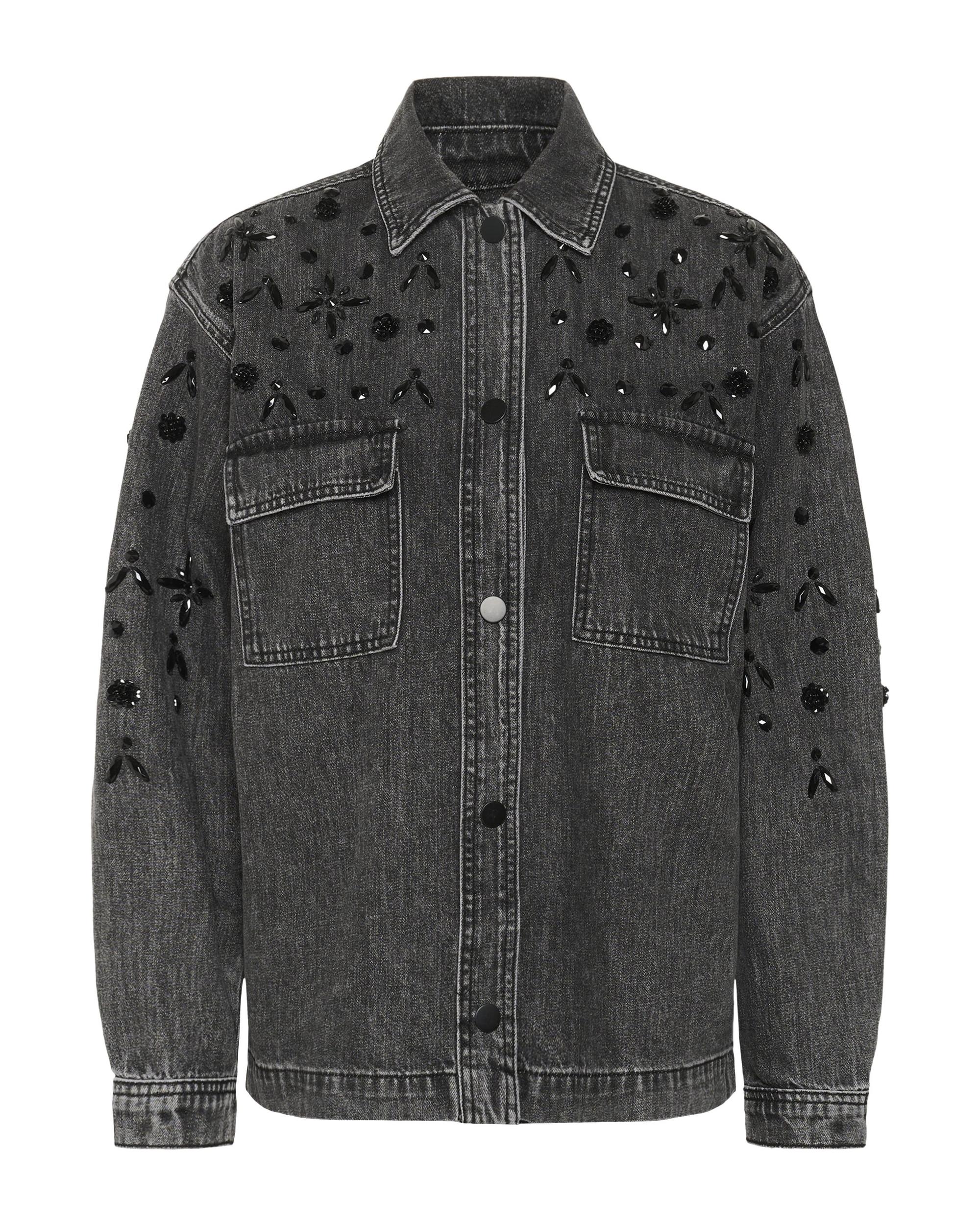 Kaffe Φθινοπωρινό και ανοιξιάτικο μπουφάν 'Jaiden' γκρι ντένιμ