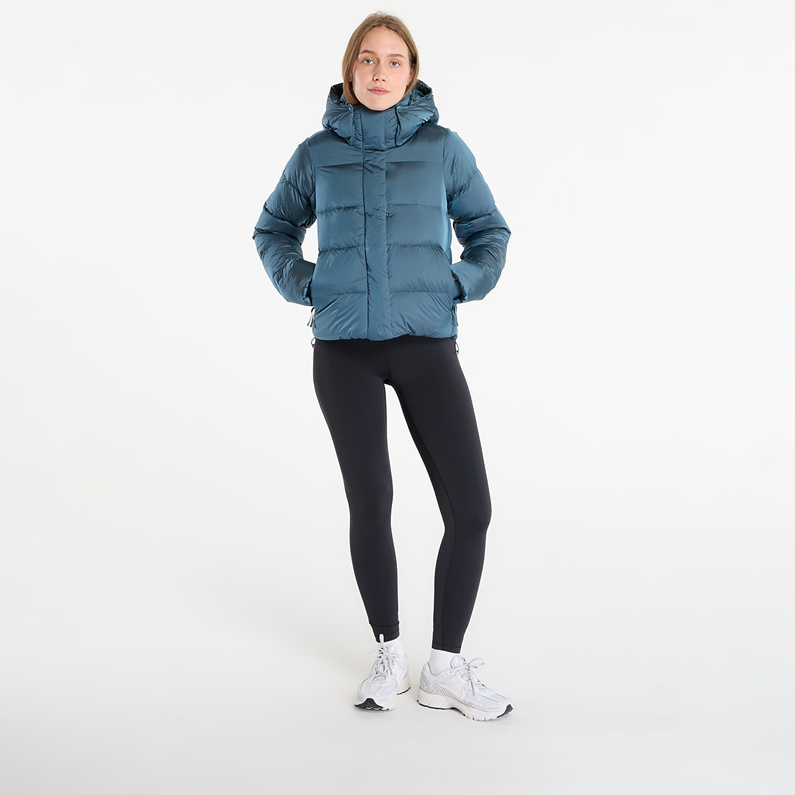 Μπουφάν Columbia Amaze Puff Hooded Jacket Everblue High Shine M