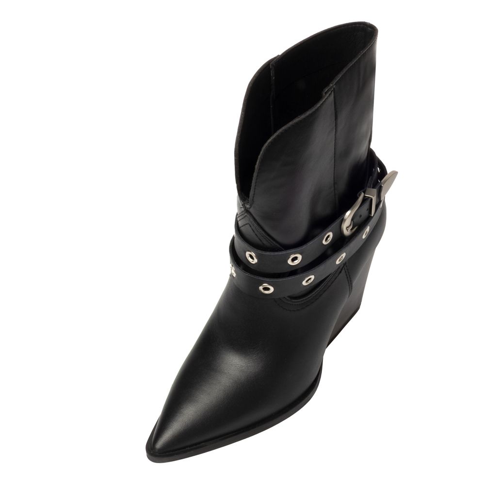 SANTE Day2Day Booties 25-554 Μαύρο