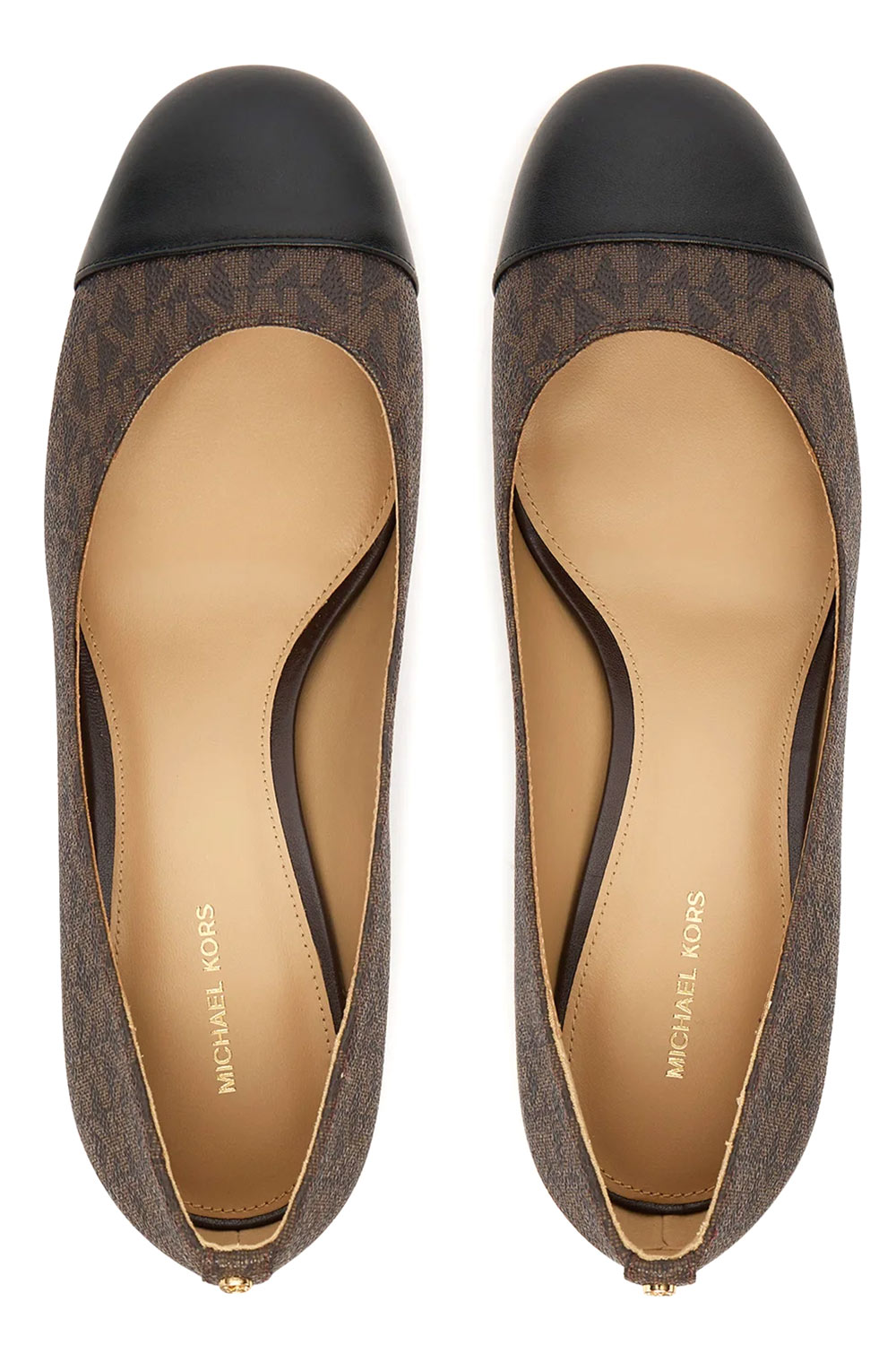 MICHAEL KORS Γοβες Perla Flex 40T5PLMP1B 007 blk/brown