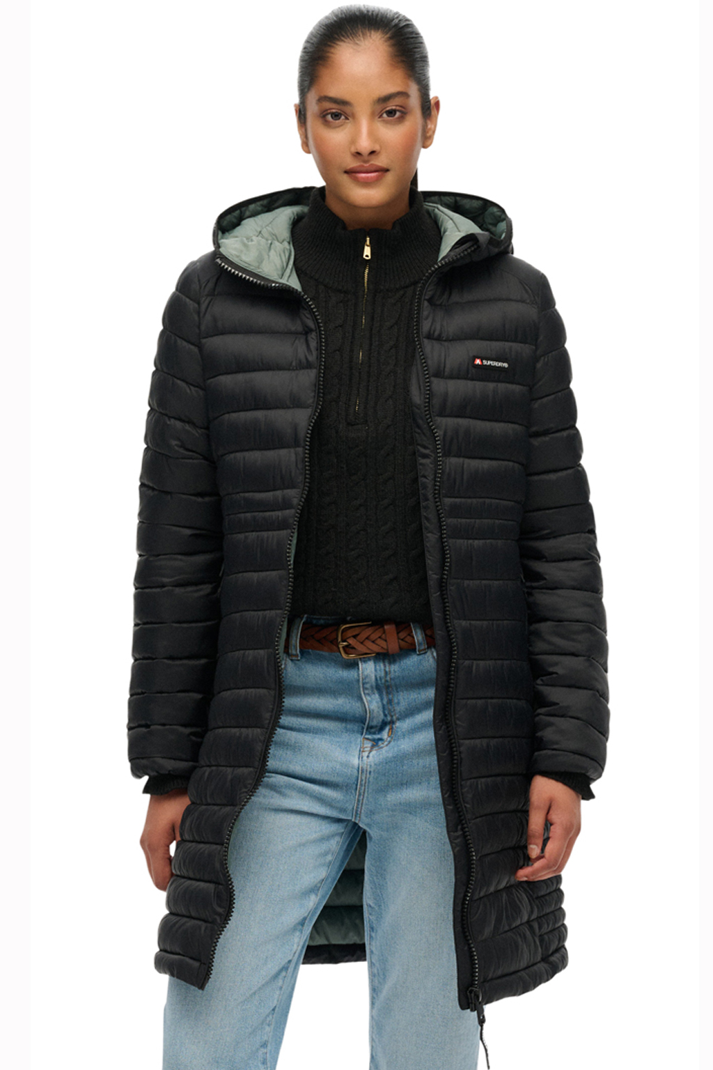 SUPERDRY FUJI LITE MID PADDED ΜΠΟΥΦΑΝ ΓΥΝΑΙΚΕΙΟ W5011972A-02A