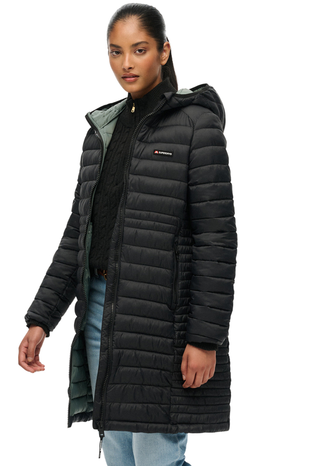 SUPERDRY FUJI LITE MID PADDED ΜΠΟΥΦΑΝ ΓΥΝΑΙΚΕΙΟ W5011972A-02A