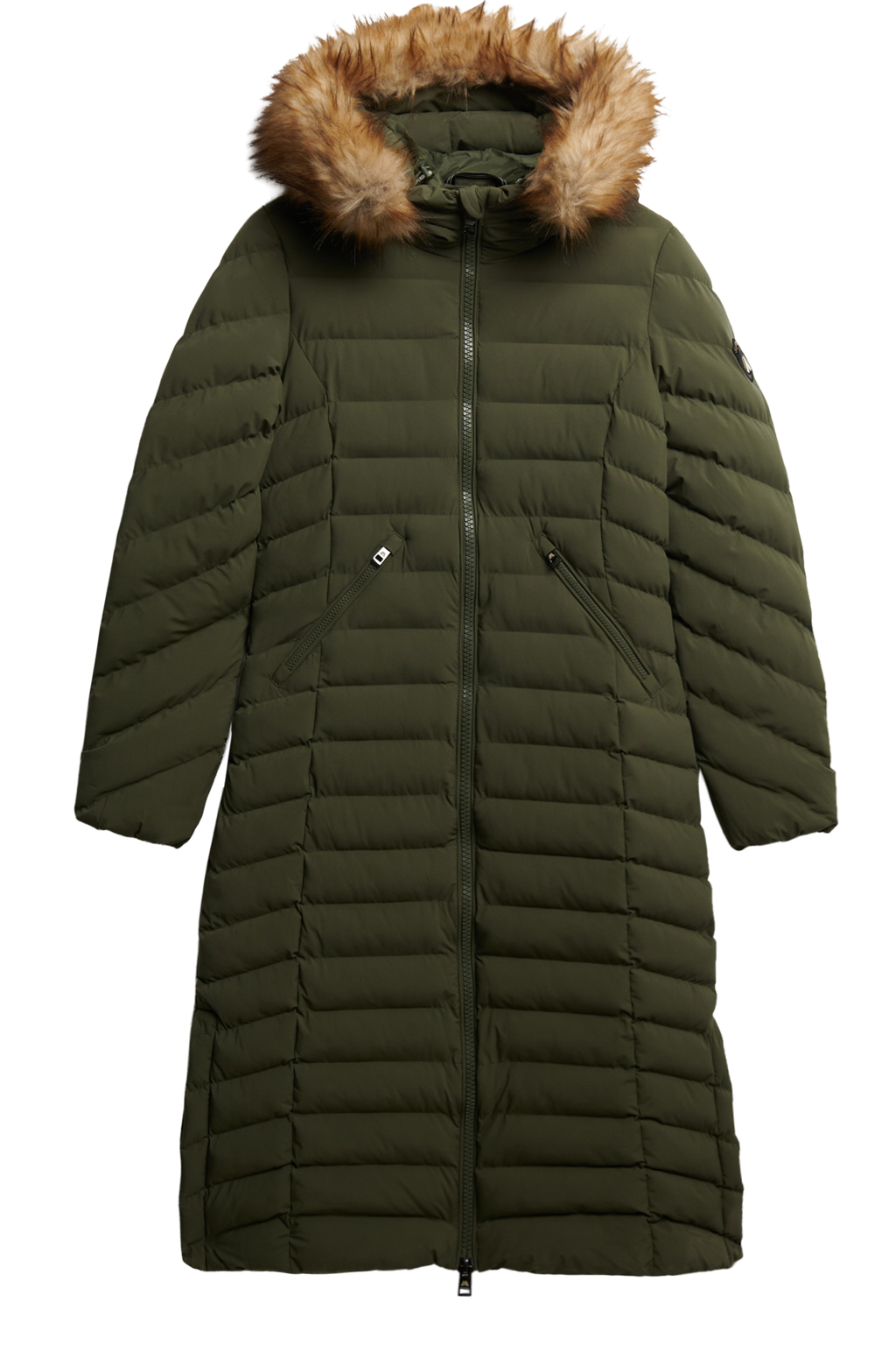 SUPERDRY FUJI FAUX FUR LONGLINE ΜΠΟΥΦΑΝ ΓΥΝΑΙΚΕΙΟ W5012001A-1TH