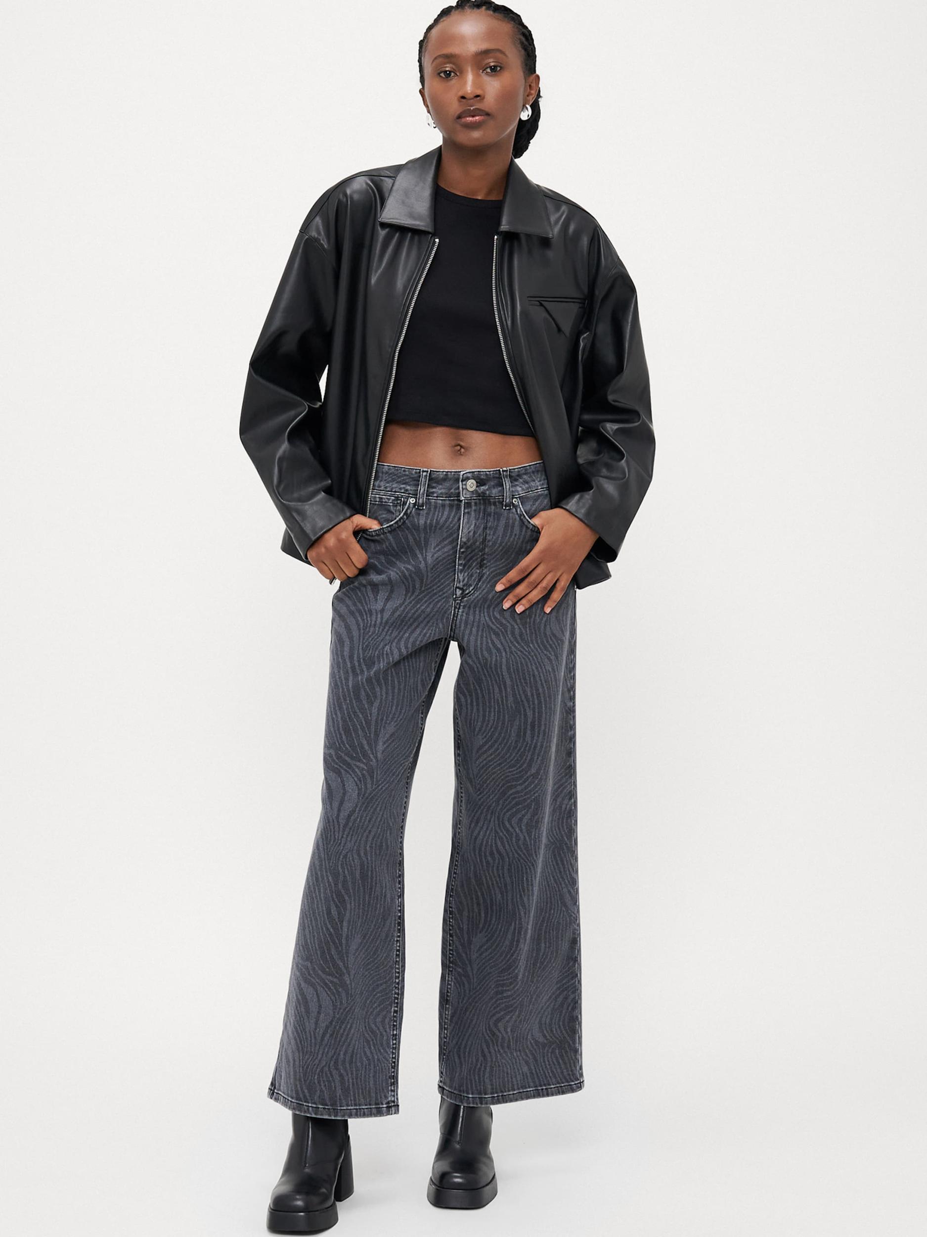 Only Petite Τζιν 'ONLMADISON BLUSH' γκρι ντένιμ