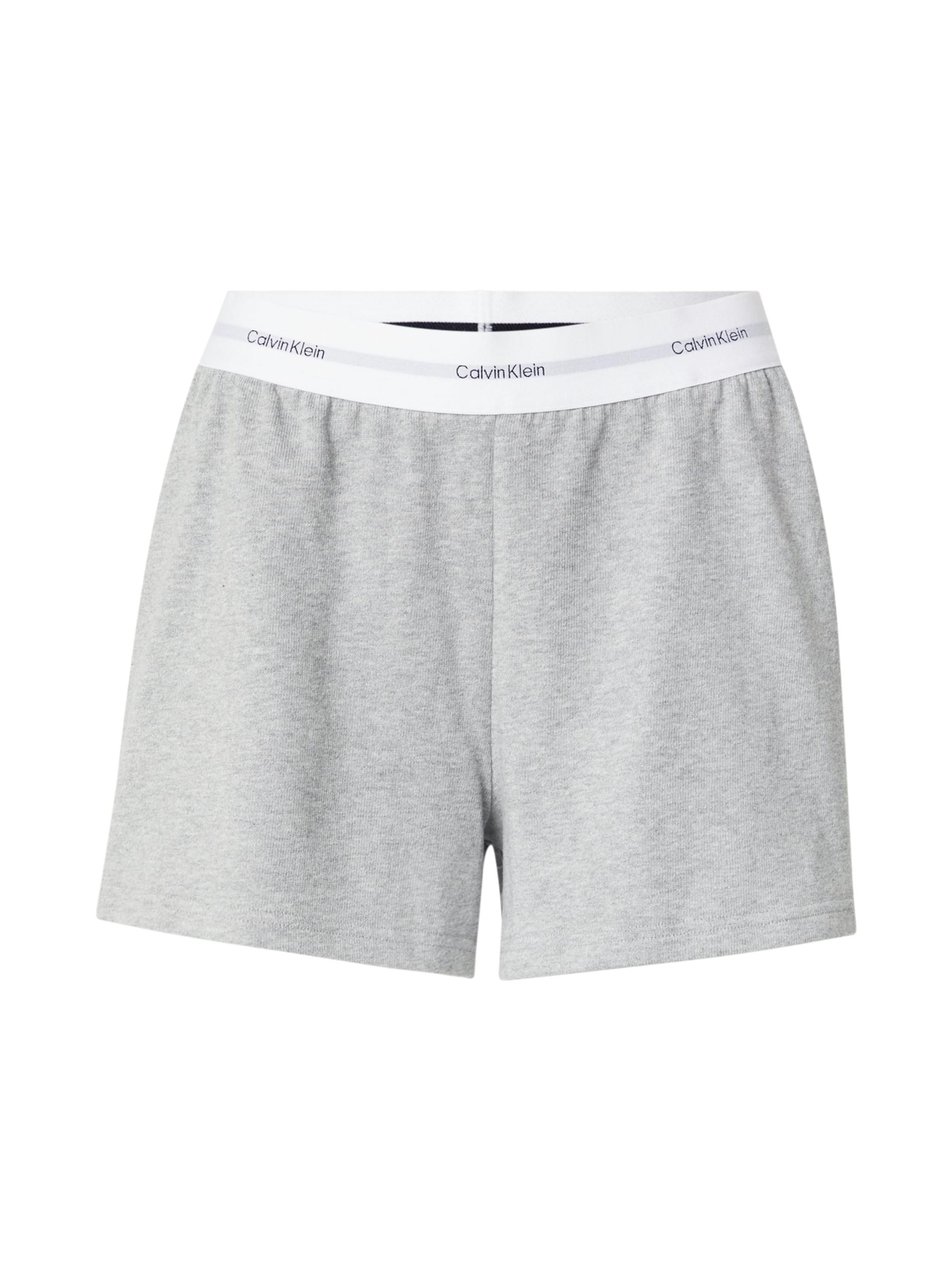 Calvin Klein Underwear Παντελόνι πιτζάμας γκρι / λευκό