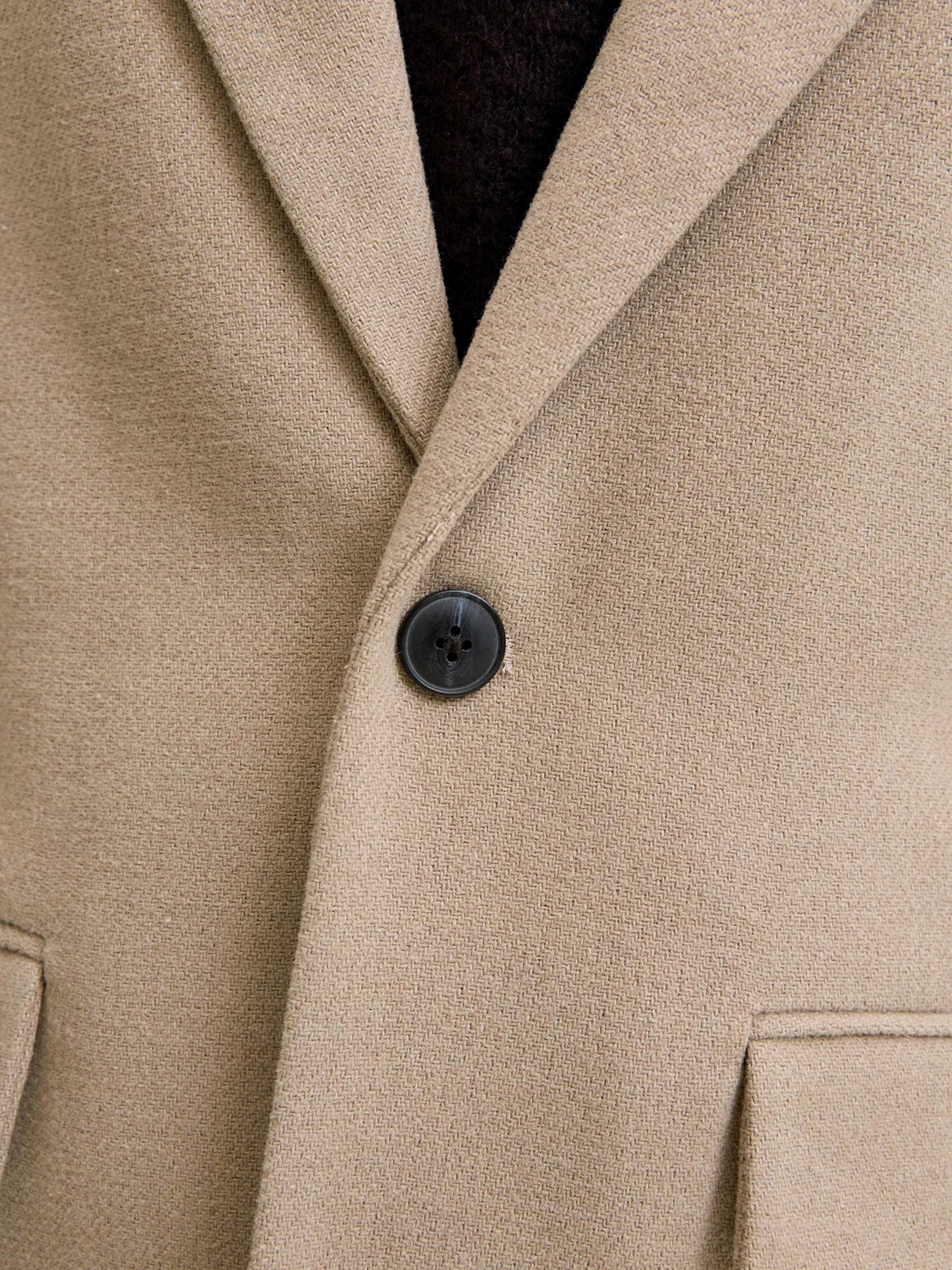 JACK & JONES Ανοιξιάτικο και φθινοπωρινό παλτό 'JJEHARRIS' γκριζομπέζ