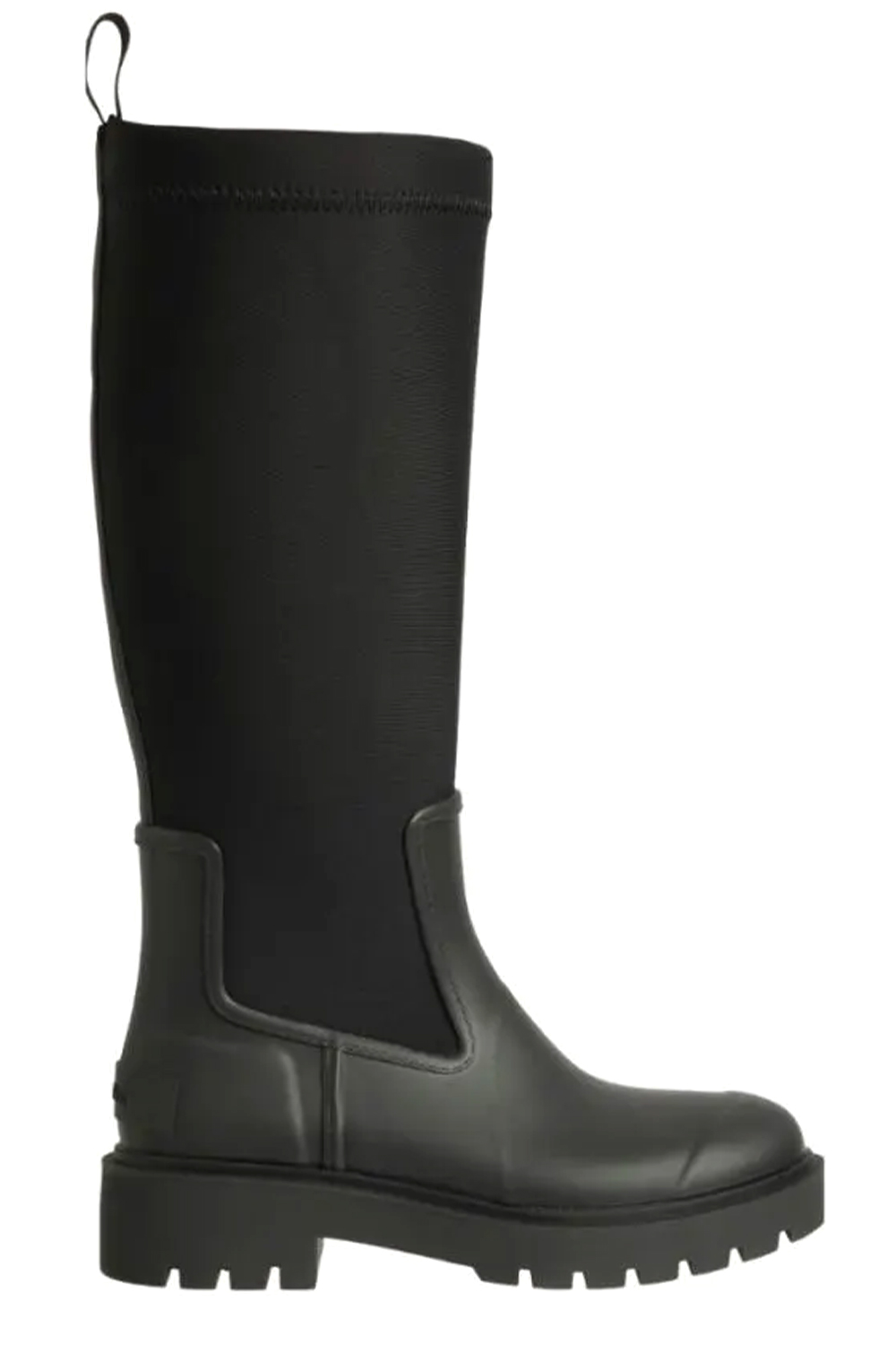 CALVIN KLEIN Μποτες High Rainboot Neoprene YW0YW02002 BEH ck black
