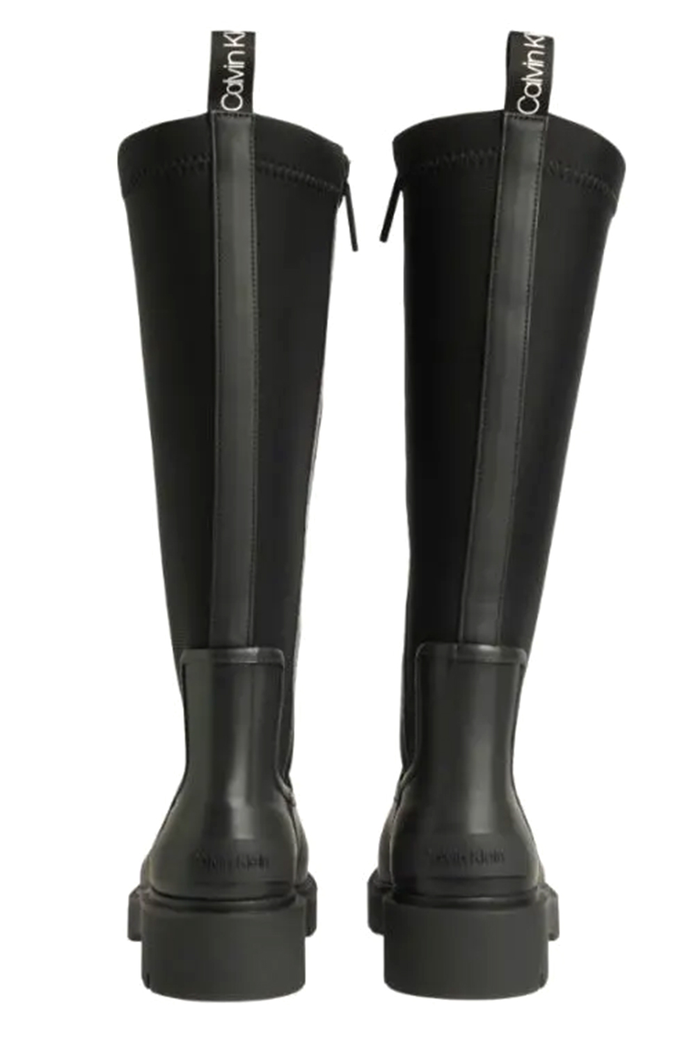CALVIN KLEIN Μποτες High Rainboot Neoprene YW0YW02002 BEH ck black