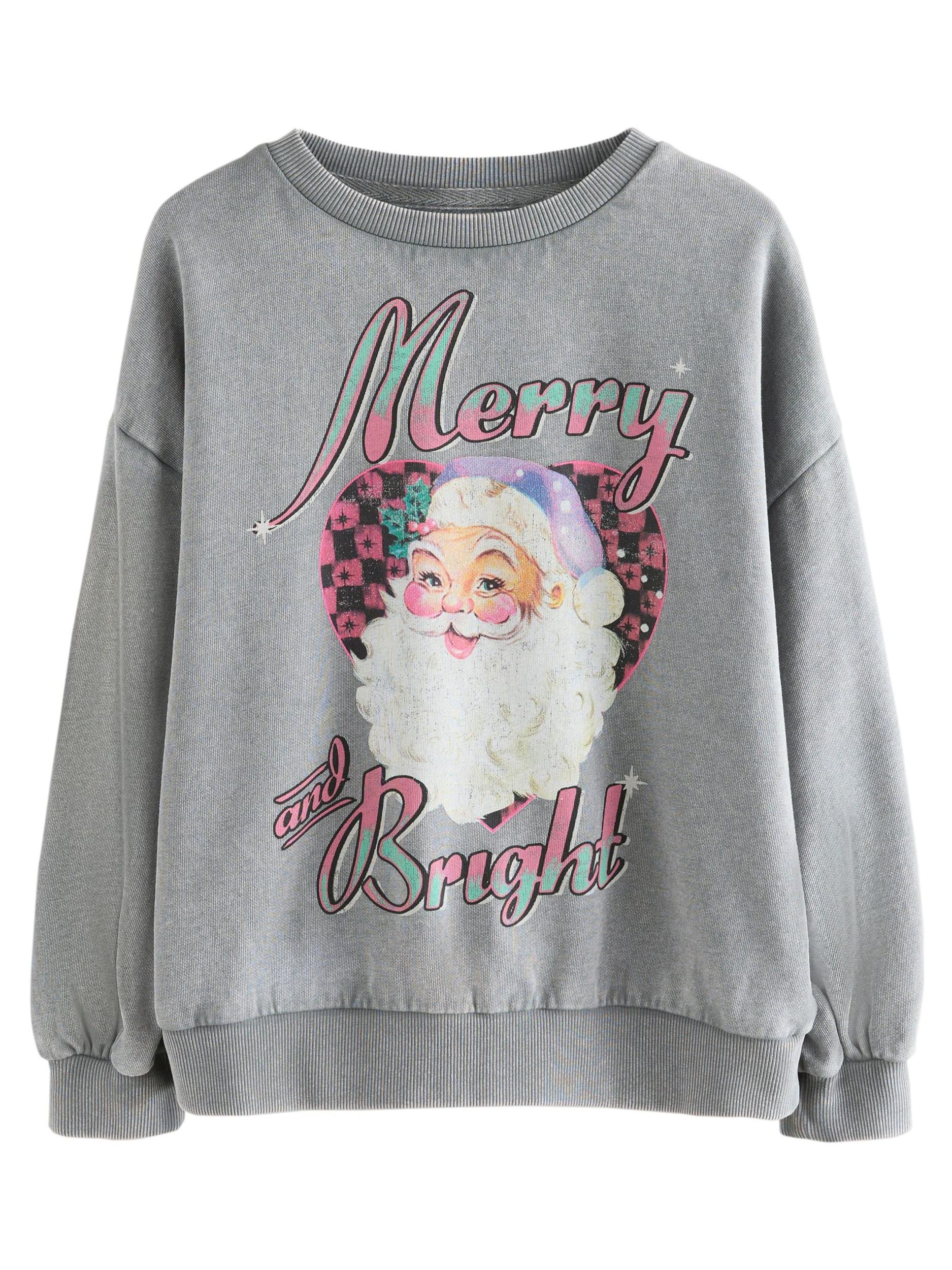 Next Μπλούζα φούτερ γκρι / μέντα / πασχαλιά / ροζ