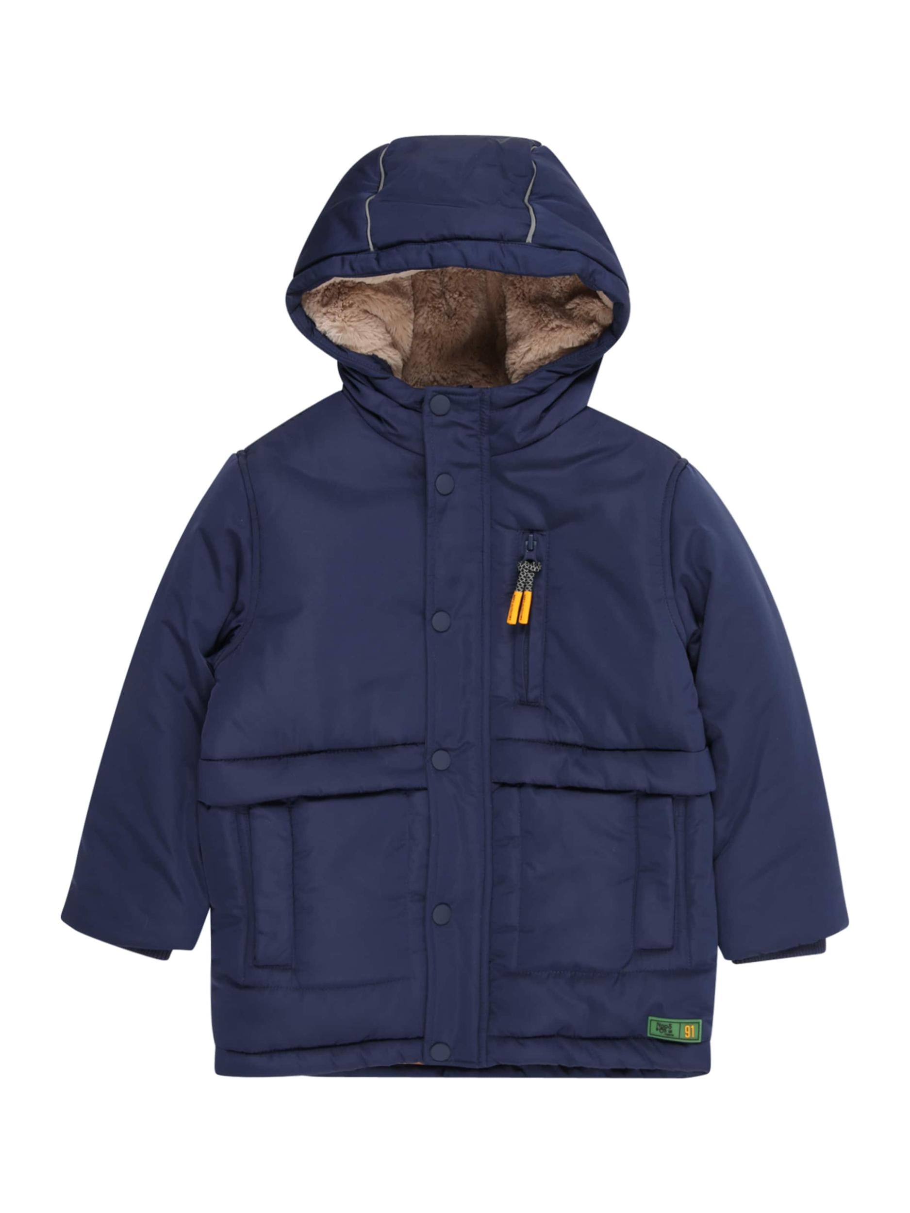 Noppies Λειτουργικό μπουφάν 'Lorca' μπλε μαρέν / λευκό