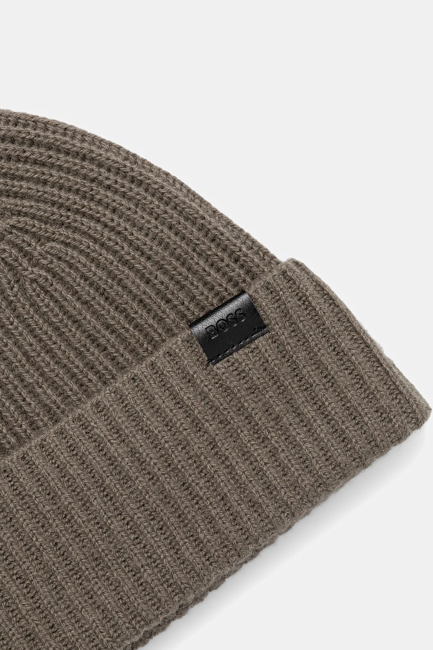 Μάλλινο σκουφί BOSS Bashinah