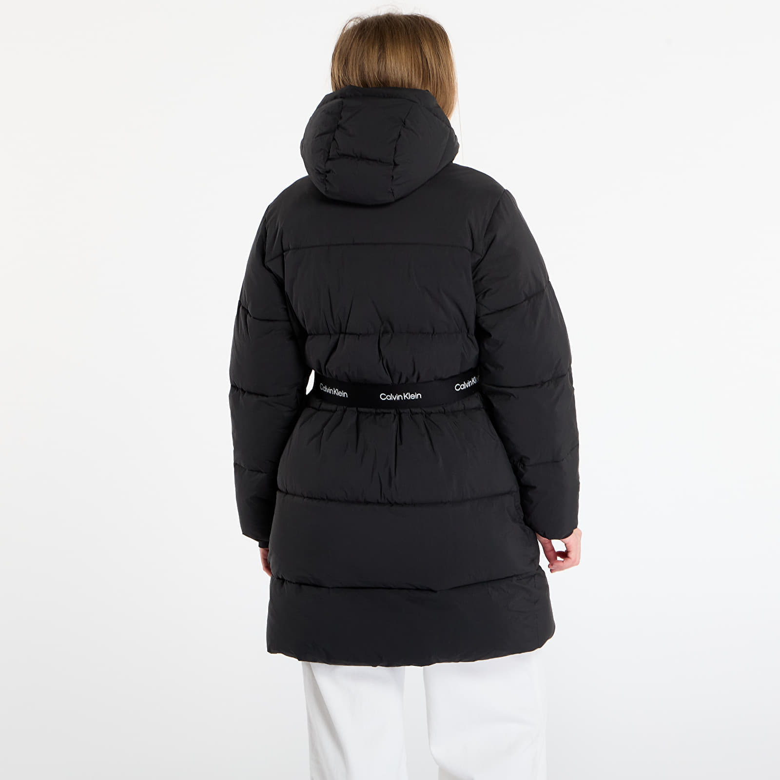 Παλτό Calvin Klein Jeans Belted Midweight Coat Black L