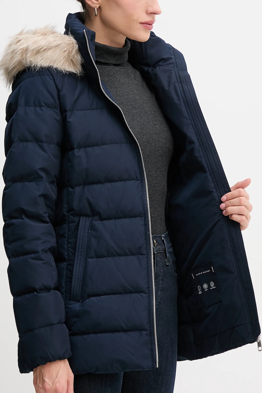 Μπουφάν με επένδυση από πούπουλα Tommy Hilfiger