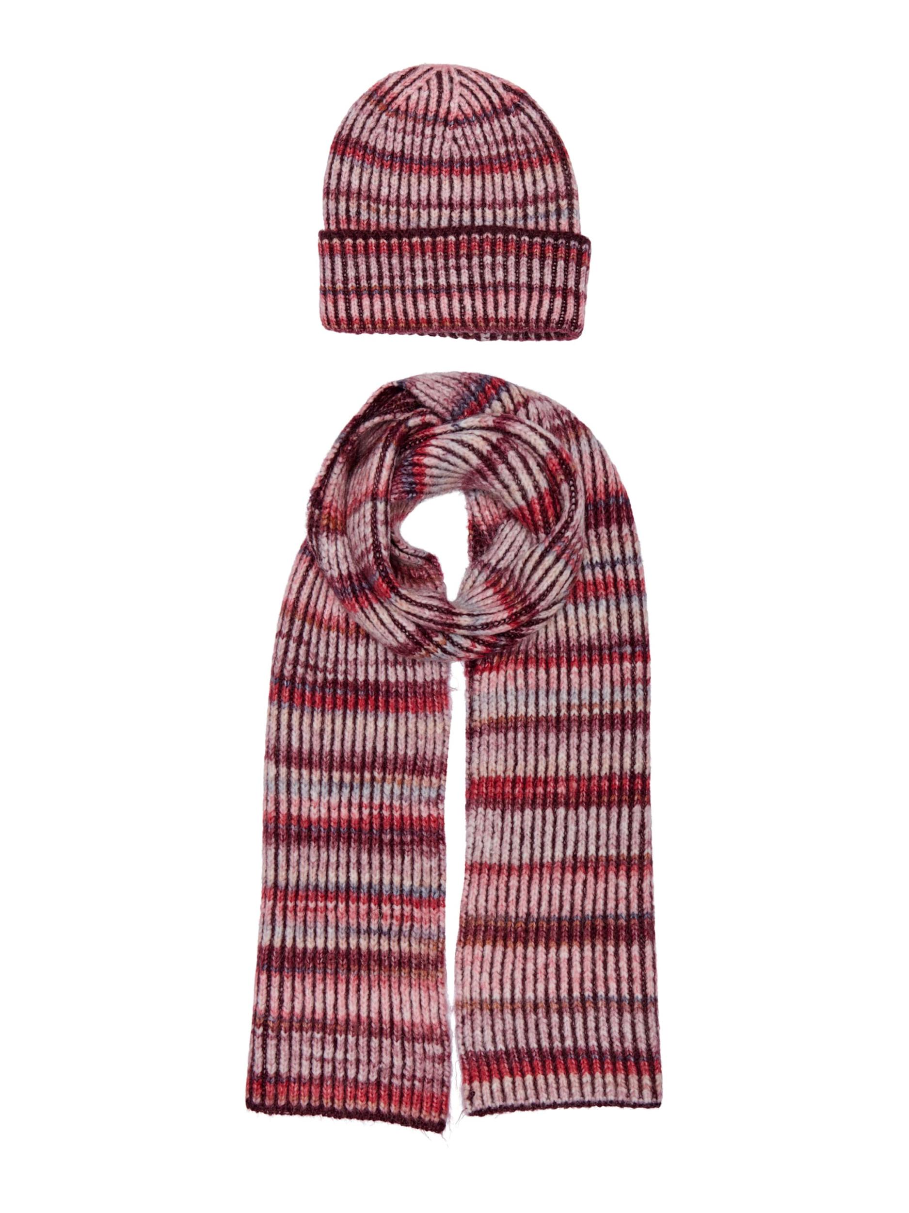 ONLY Σκούφος 'ONLMATHILDA' δαμασκηνί / κυκλάμινο / ρόδινο / σκούρο κόκκινο