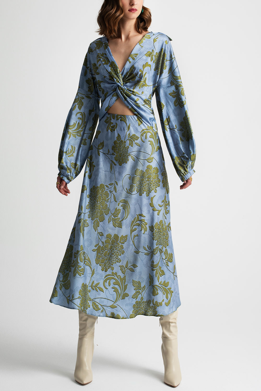 MOUTAKI Φουστα 25.02.101 light blue