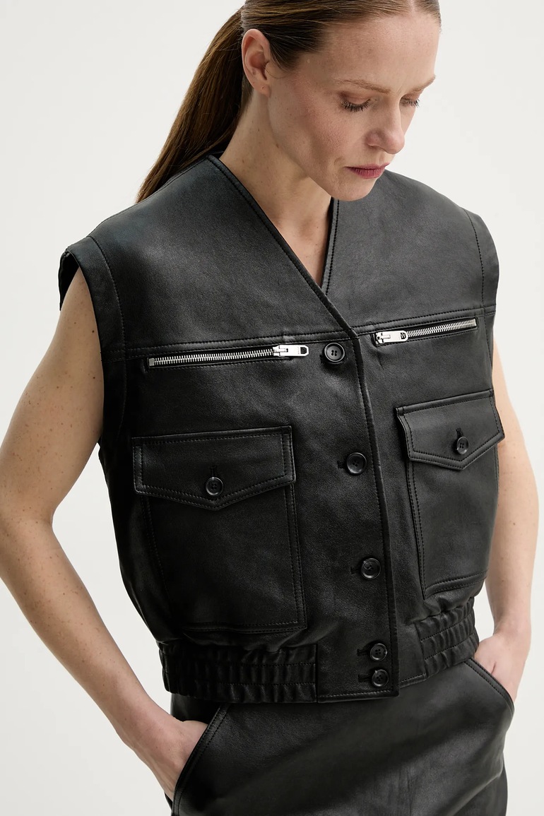 Δερμάτινο γιλέκο Bally