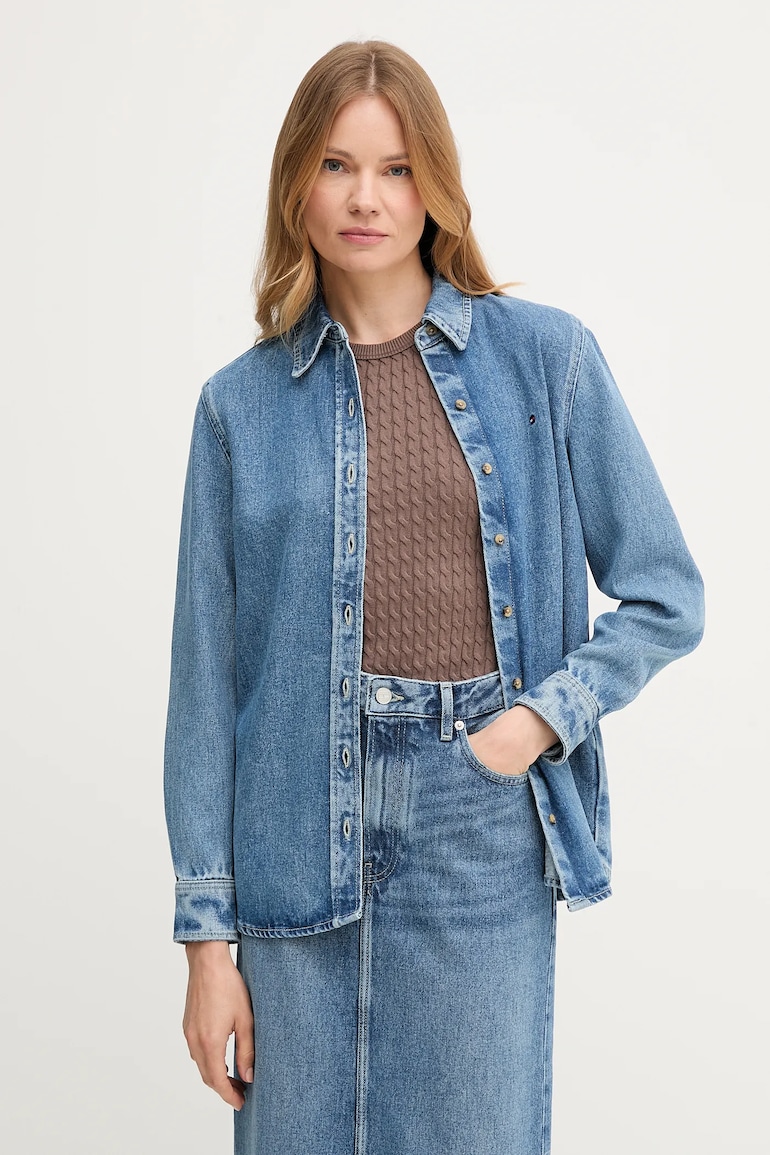 Τζιν πουκάμισο Tommy Hilfiger