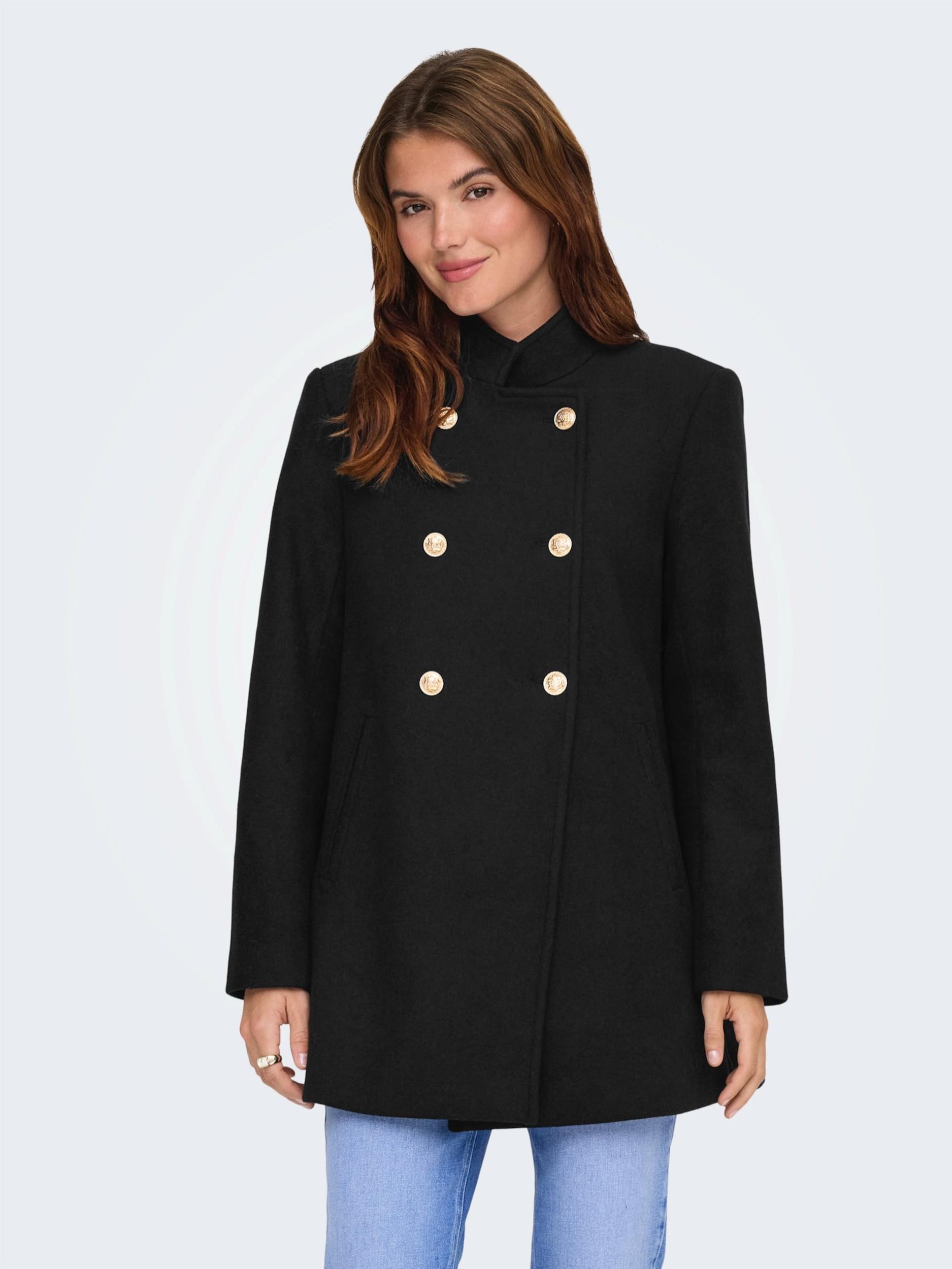 ONLY Ανοιξιάτικο και φθινοπωρινό παλτό 'ONLANNIE' μαύρο