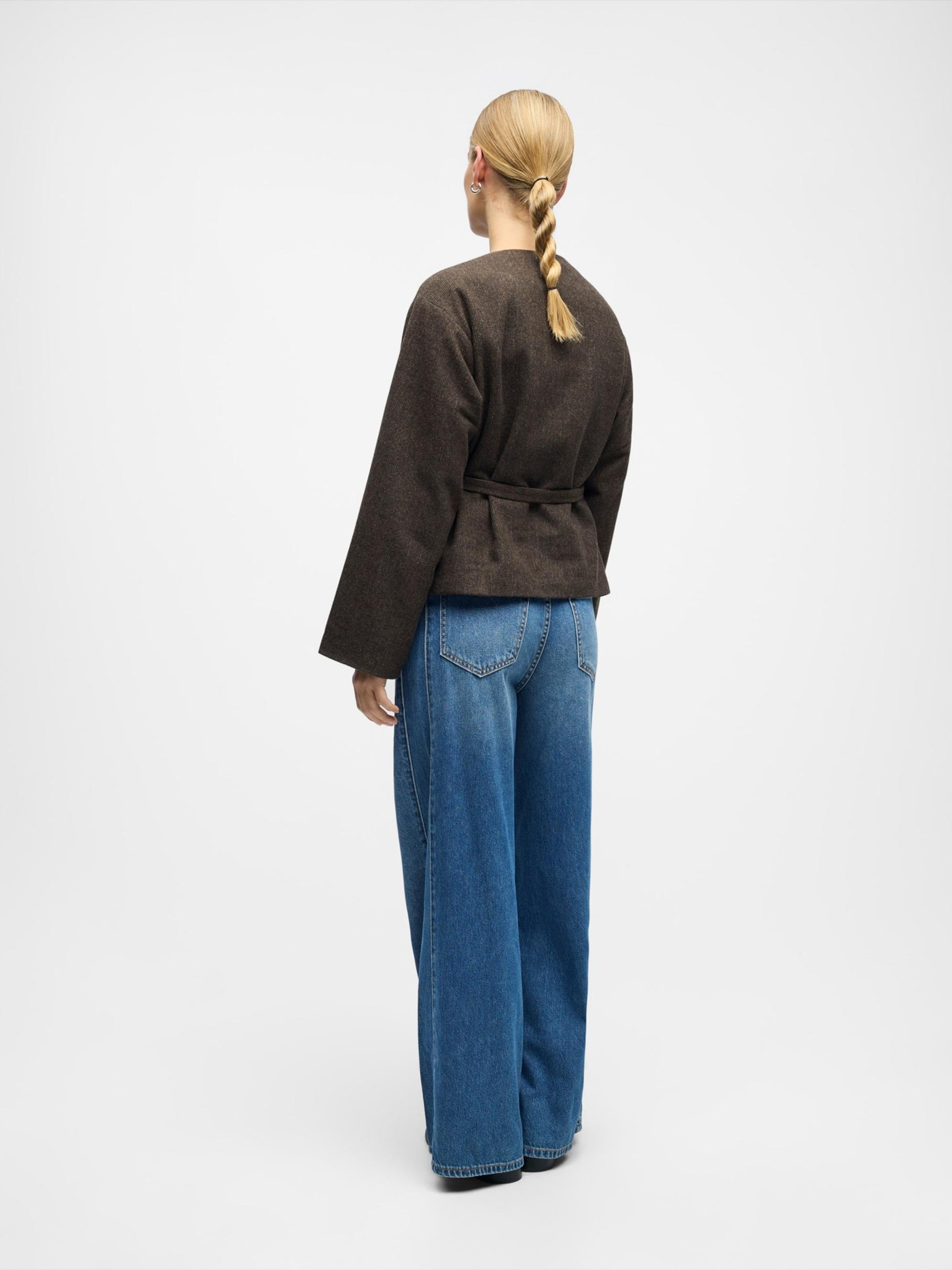 OBJECT Φθινοπωρινό και ανοιξιάτικο μπουφάν 'OBJDarla' σοκολατί