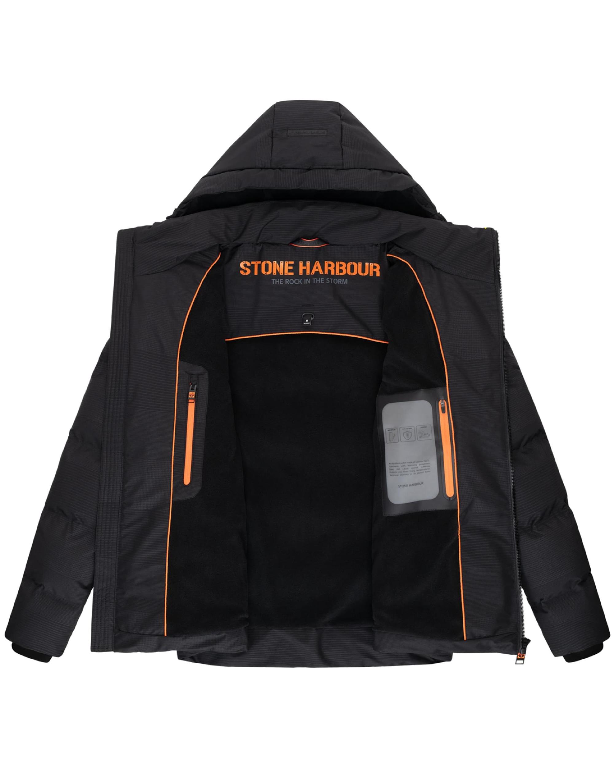 STONE HARBOUR Χειμερινό μπουφάν 'Gavriloo XX' μαύρο