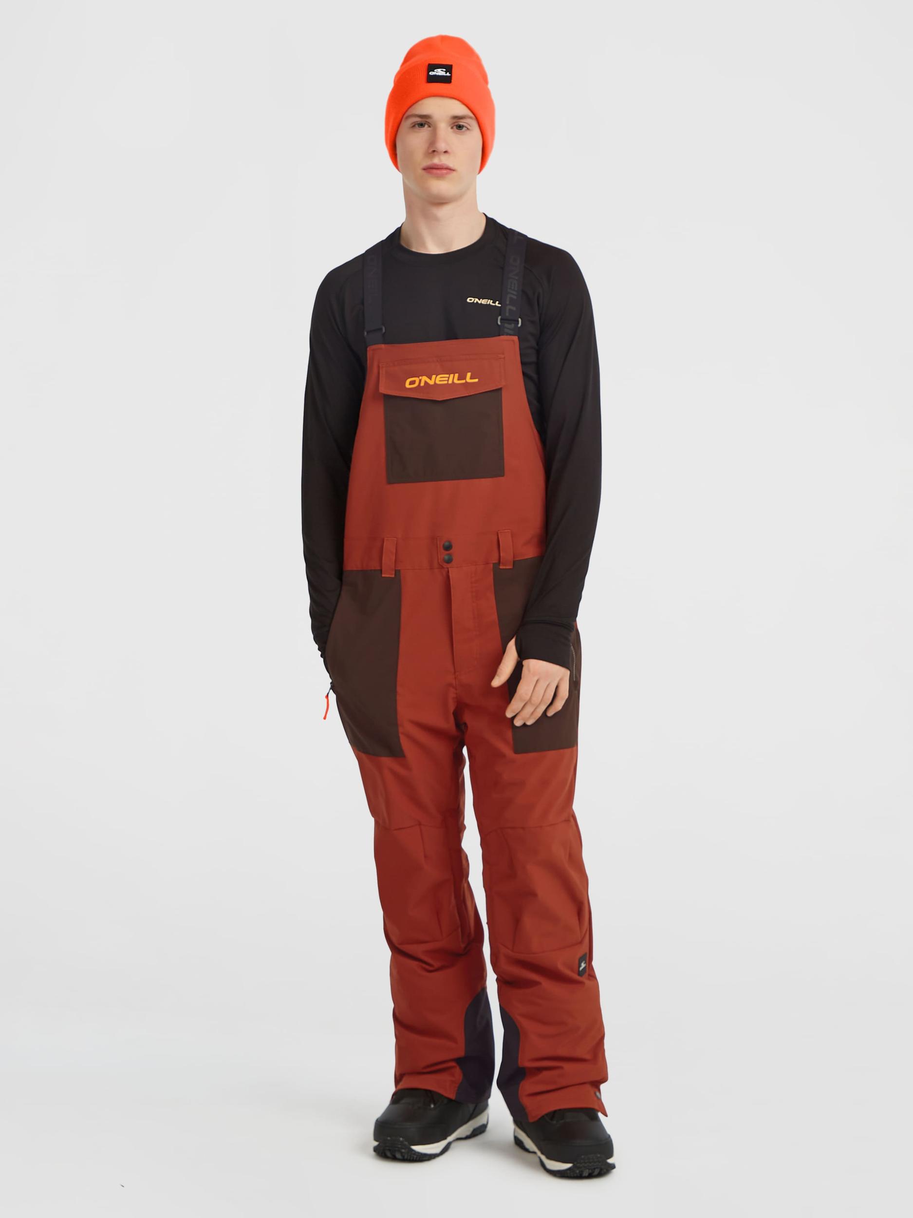 O'NEILL Παντελόνι πεζοπορίας σκούρο πορτοκαλί / μαύρο