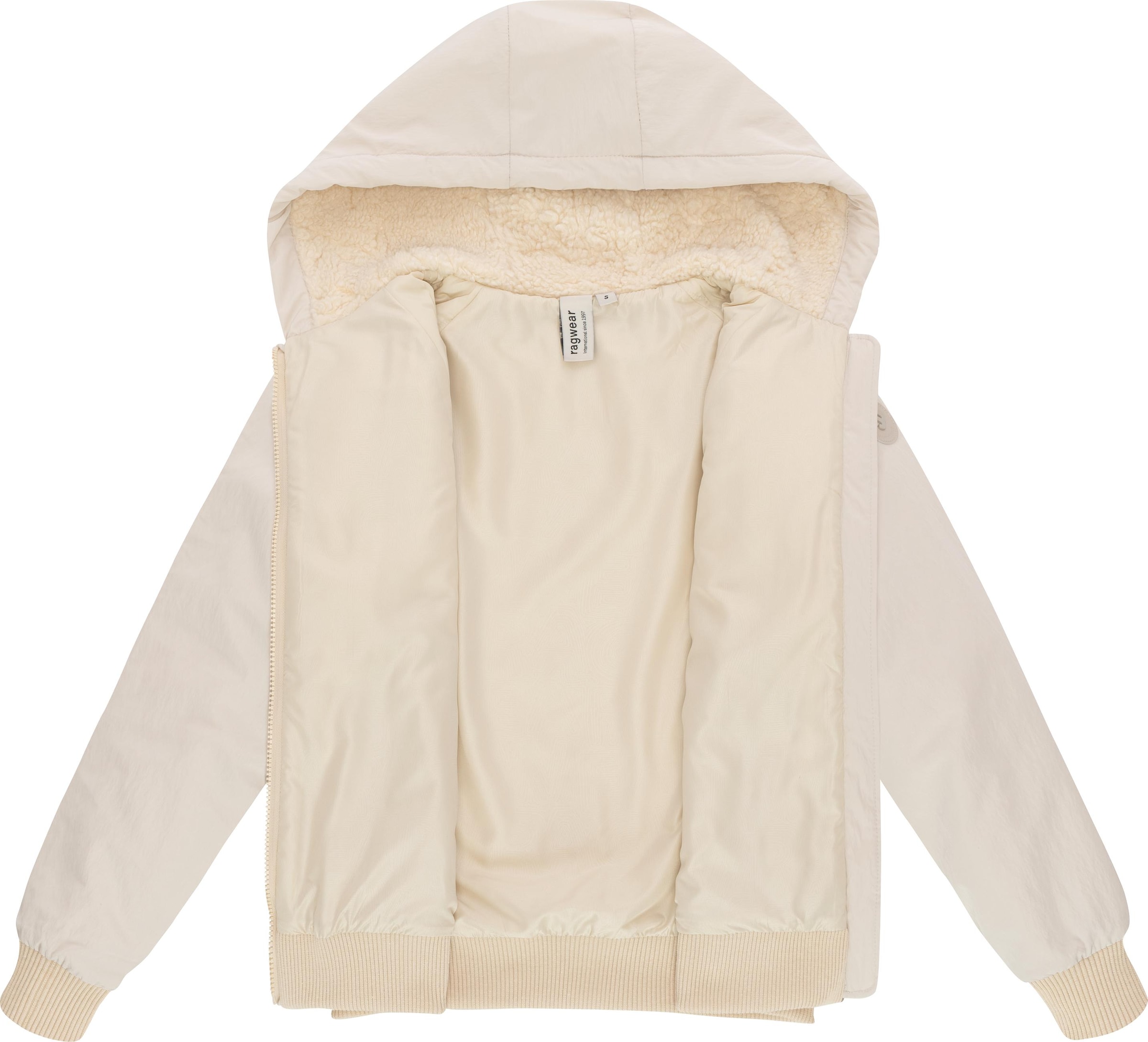 Ragwear Φθινοπωρινό και ανοιξιάτικο μπουφάν 'Talianita Youmodo' εκρού