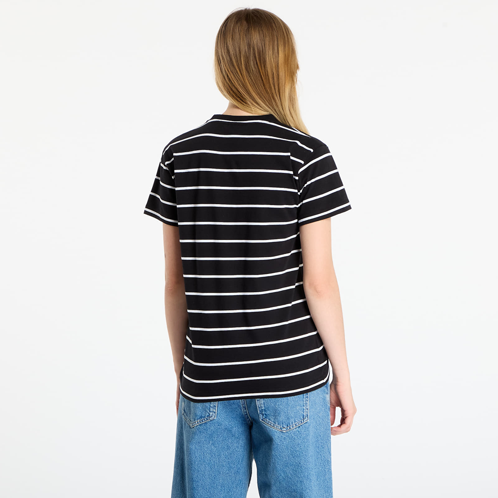 T-shirt Horsefeathers Pyper Top Black Stripes M
