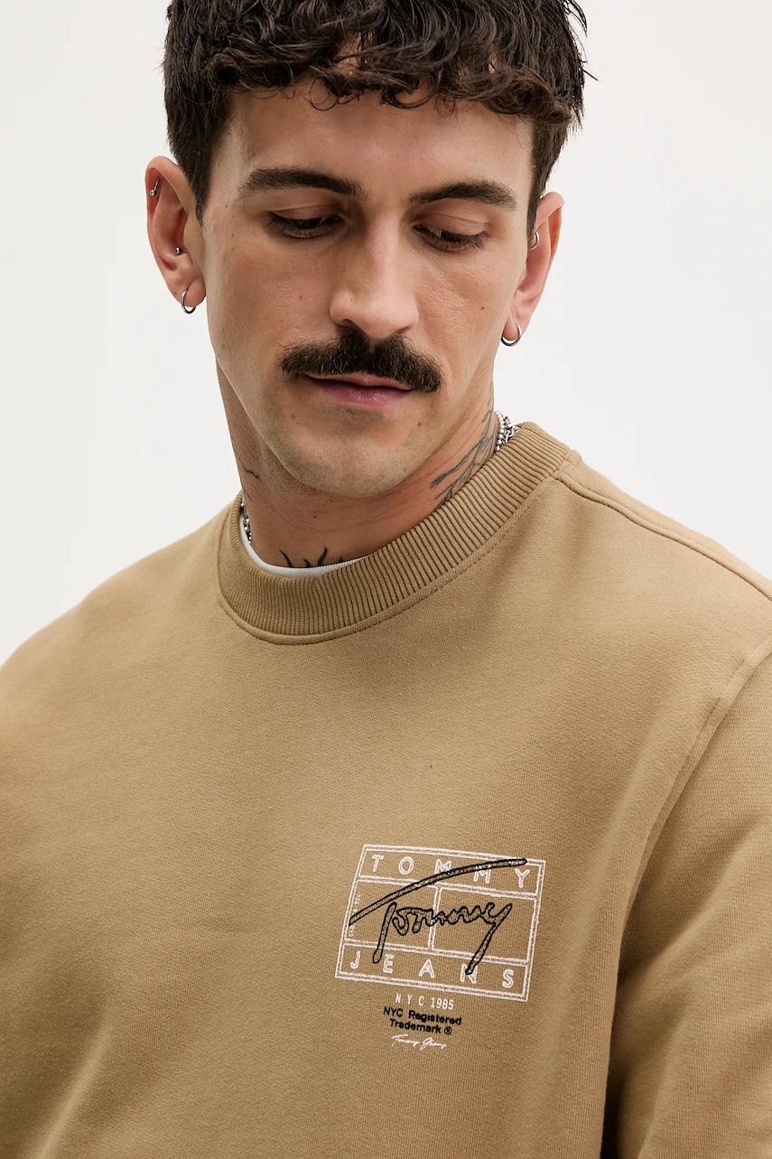 Βαμβακερή μπλούζα Tommy Jeans