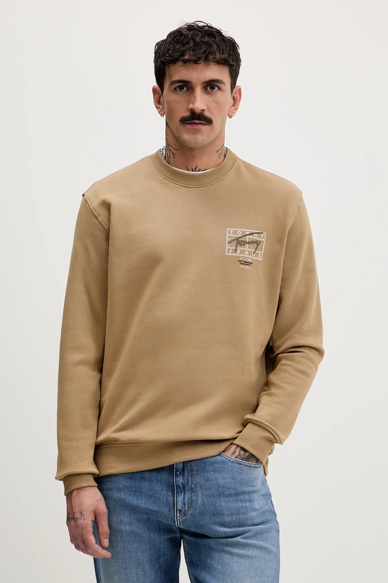 Βαμβακερή μπλούζα Tommy Jeans