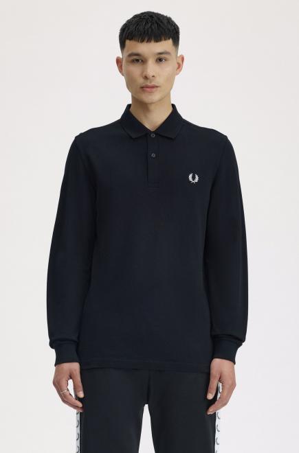 polo FRED PERRY Plain Shirt M6006 BLACK/350
