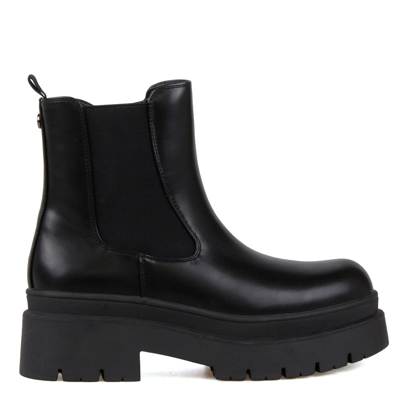 Μαύρο Biker Μποτάκι Envie Chunky Chelsea Boots E12-22153-34