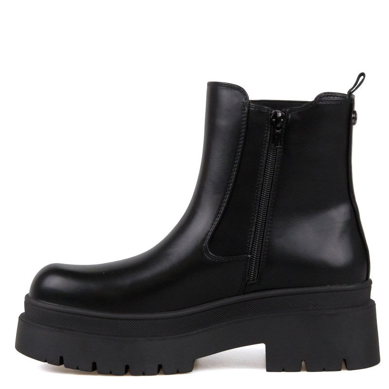 Μαύρο Biker Μποτάκι Envie Chunky Chelsea Boots E12-22153-34