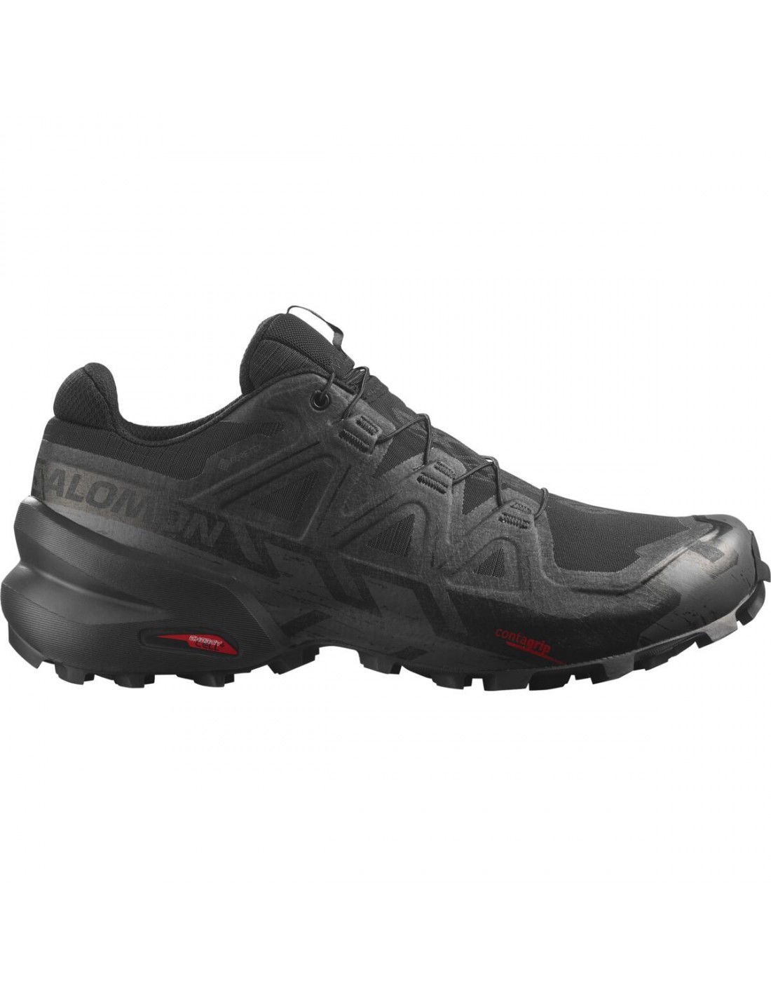 Salomon Speedcross 6 GTX L41738600 Ανδρικά Αθλητικά Παπούτσια Trail Running Μαύρα Αδιάβροχα με Μεμβράνη Gore-Tex