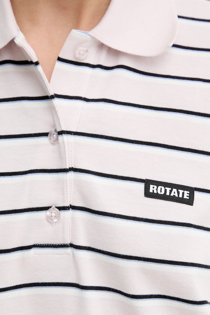 Βαμβακερό μπλουζάκι πόλο Rotate