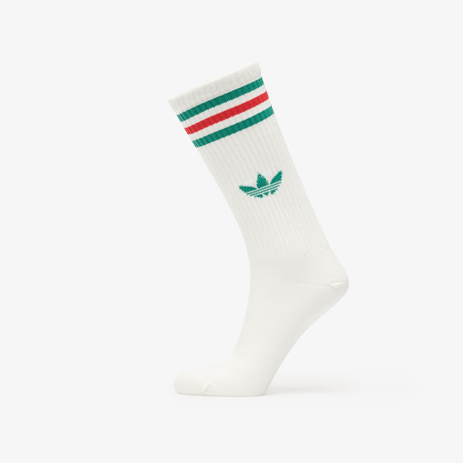 adidas Originals Κάλτσες adidas 3-Stripes High Crew Socks 3 Pairs Off White/ Off White/ Off White L