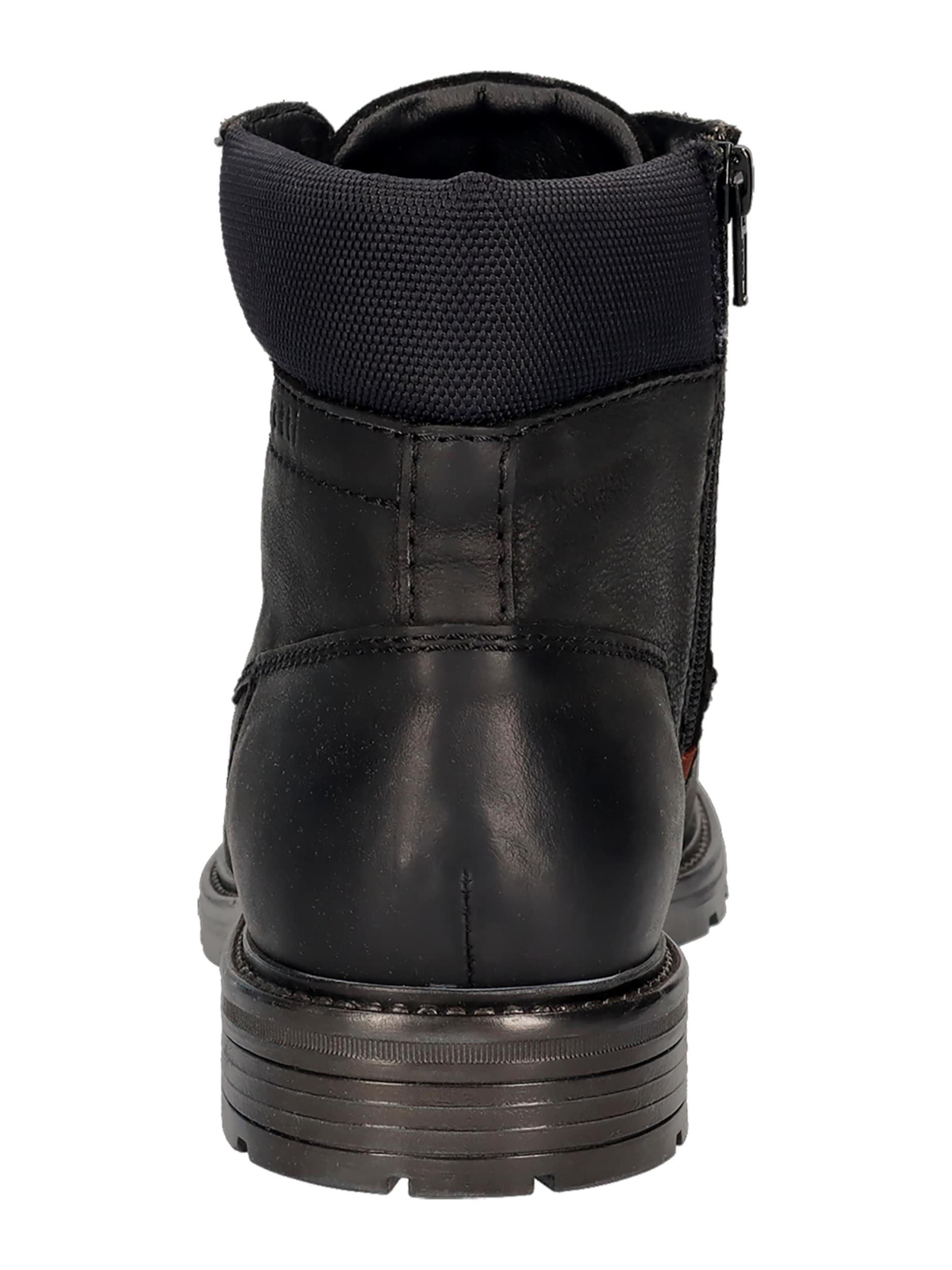 bugatti Μπότες με κορδόνια μαύρο